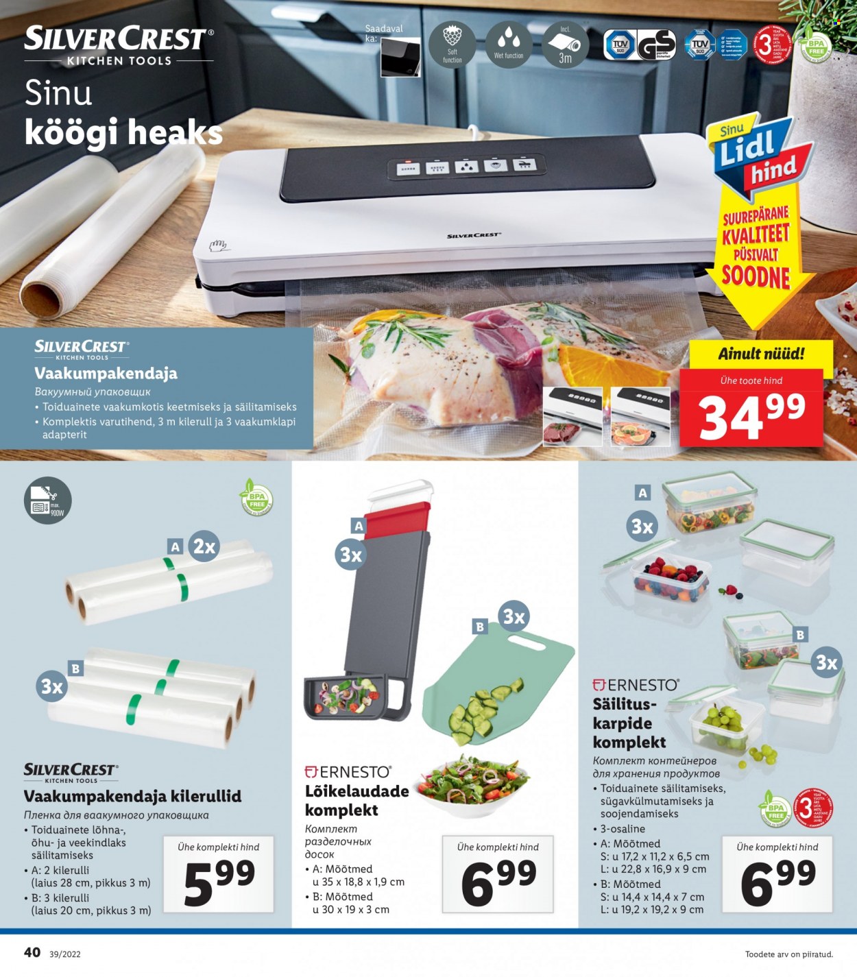 Lidl kliendileht - 26.09.2022 - 01.10.2022. Lehekülg 40