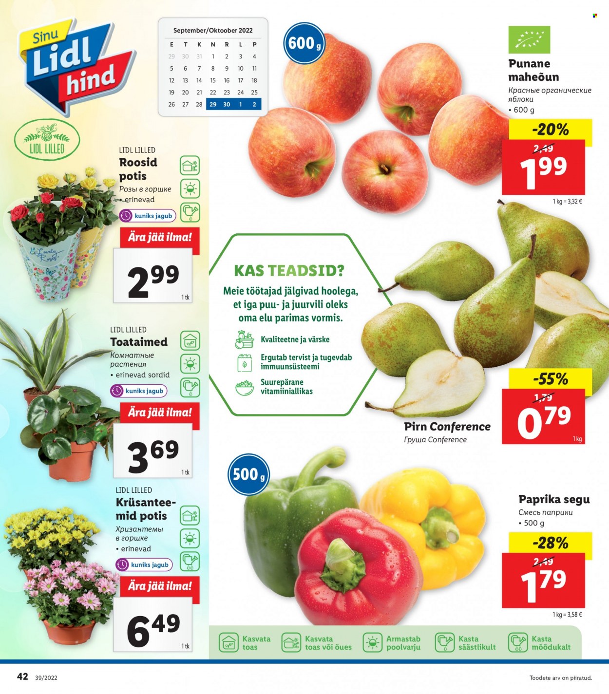 Lidl kliendileht - 26.09.2022 - 01.10.2022. Lehekülg 42