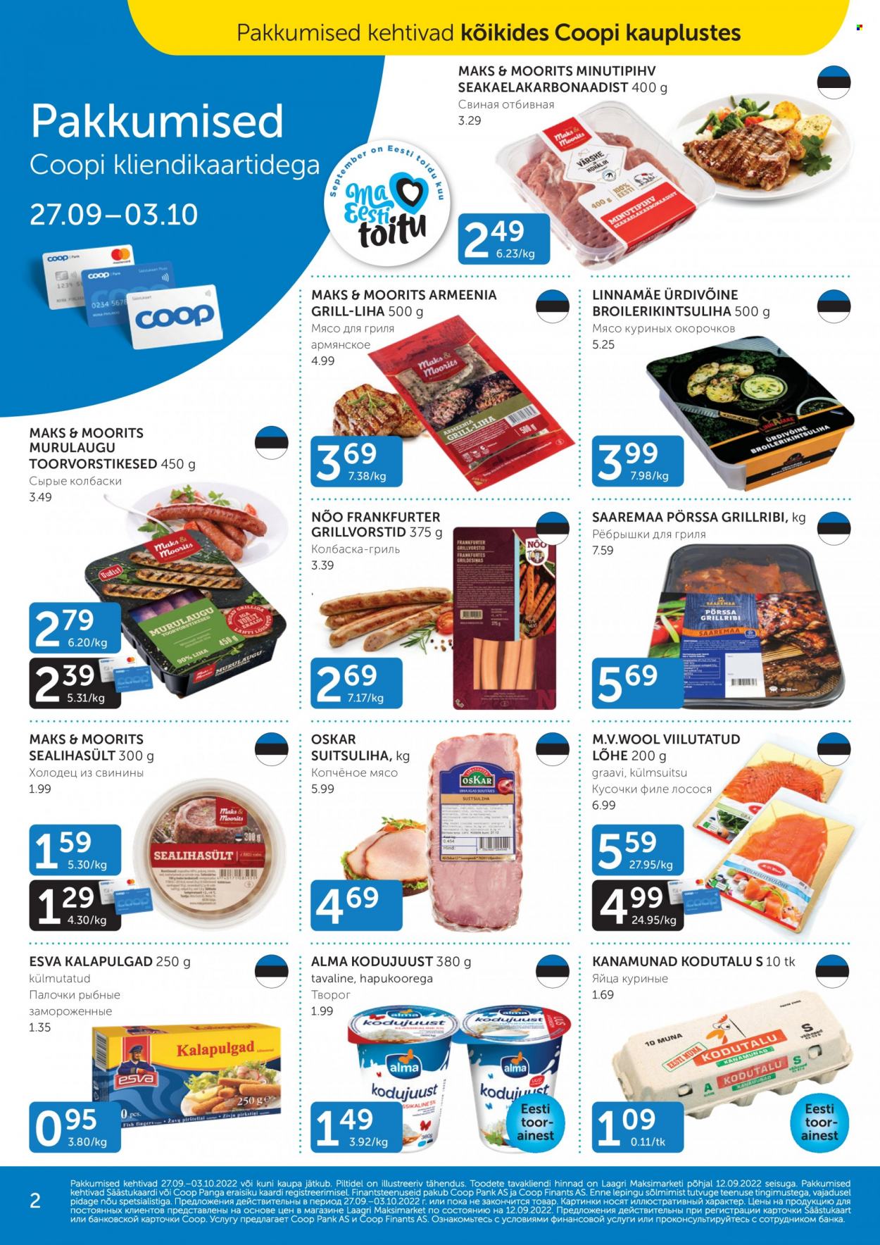 Coop kliendileht - 27.09.2022 - 03.10.2022. Lehekülg 2