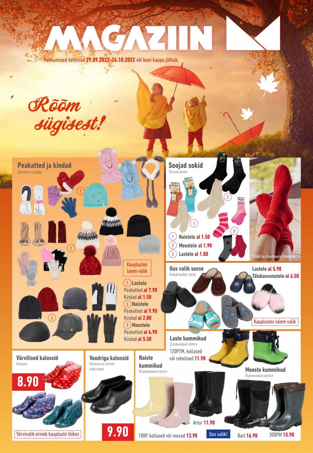 Magaziin kliendileht - 29.09.2022 - 26.10.2022. Lehekülg 1