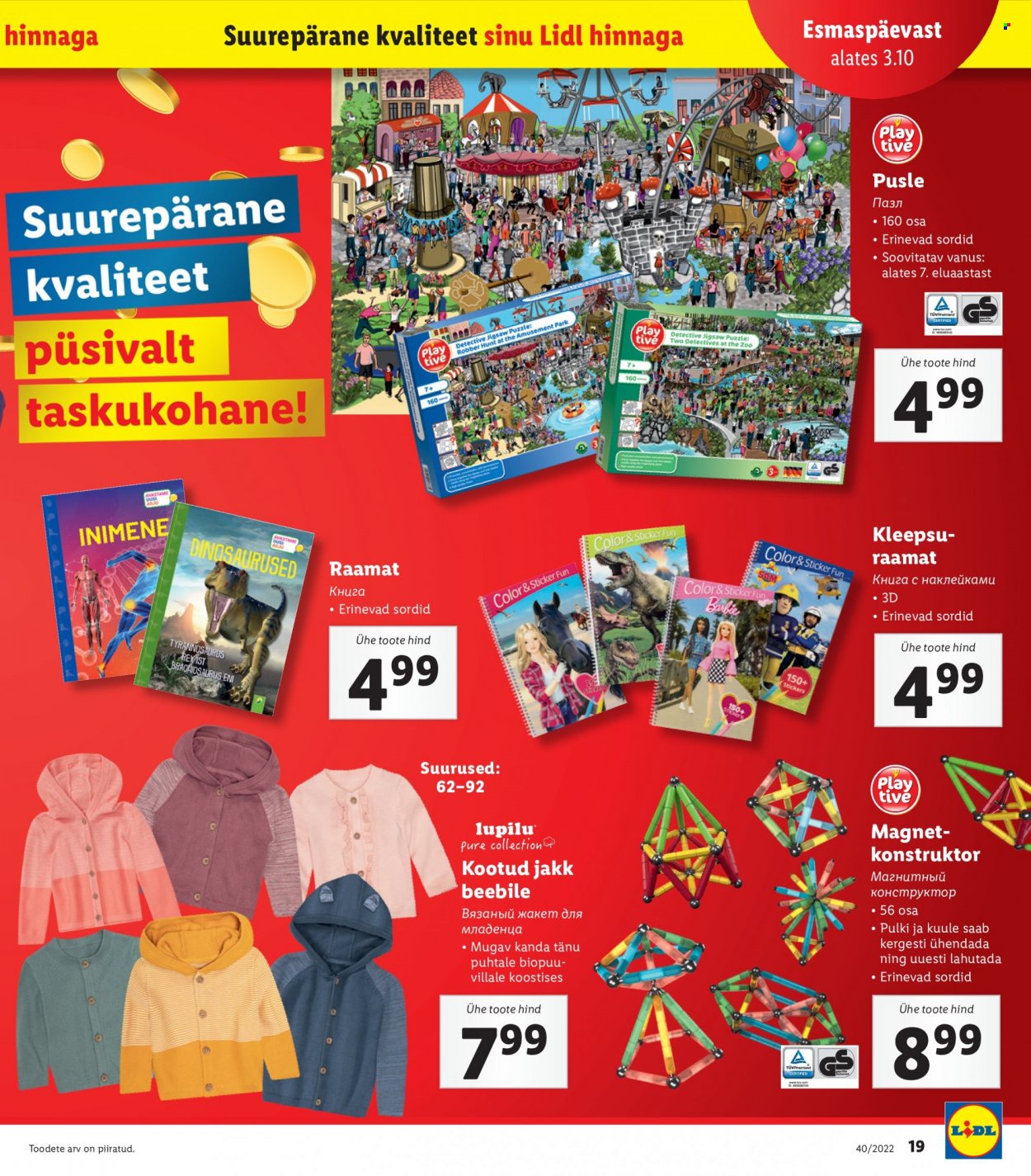 Lidl kliendileht - 03.10.2022 - 10.10.2022. Lehekülg 19