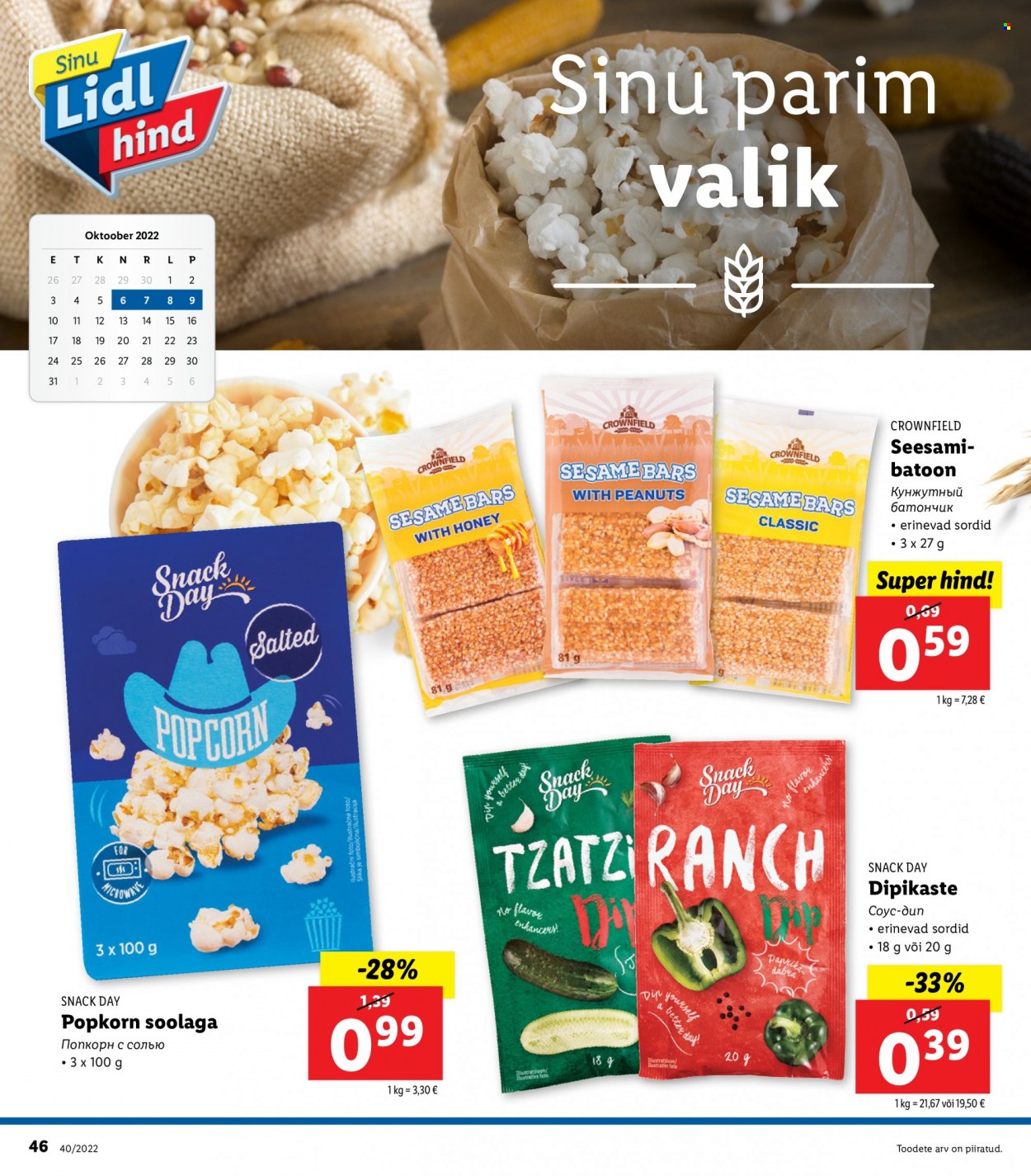 Lidl kliendileht - 03.10.2022 - 10.10.2022. Lehekülg 46