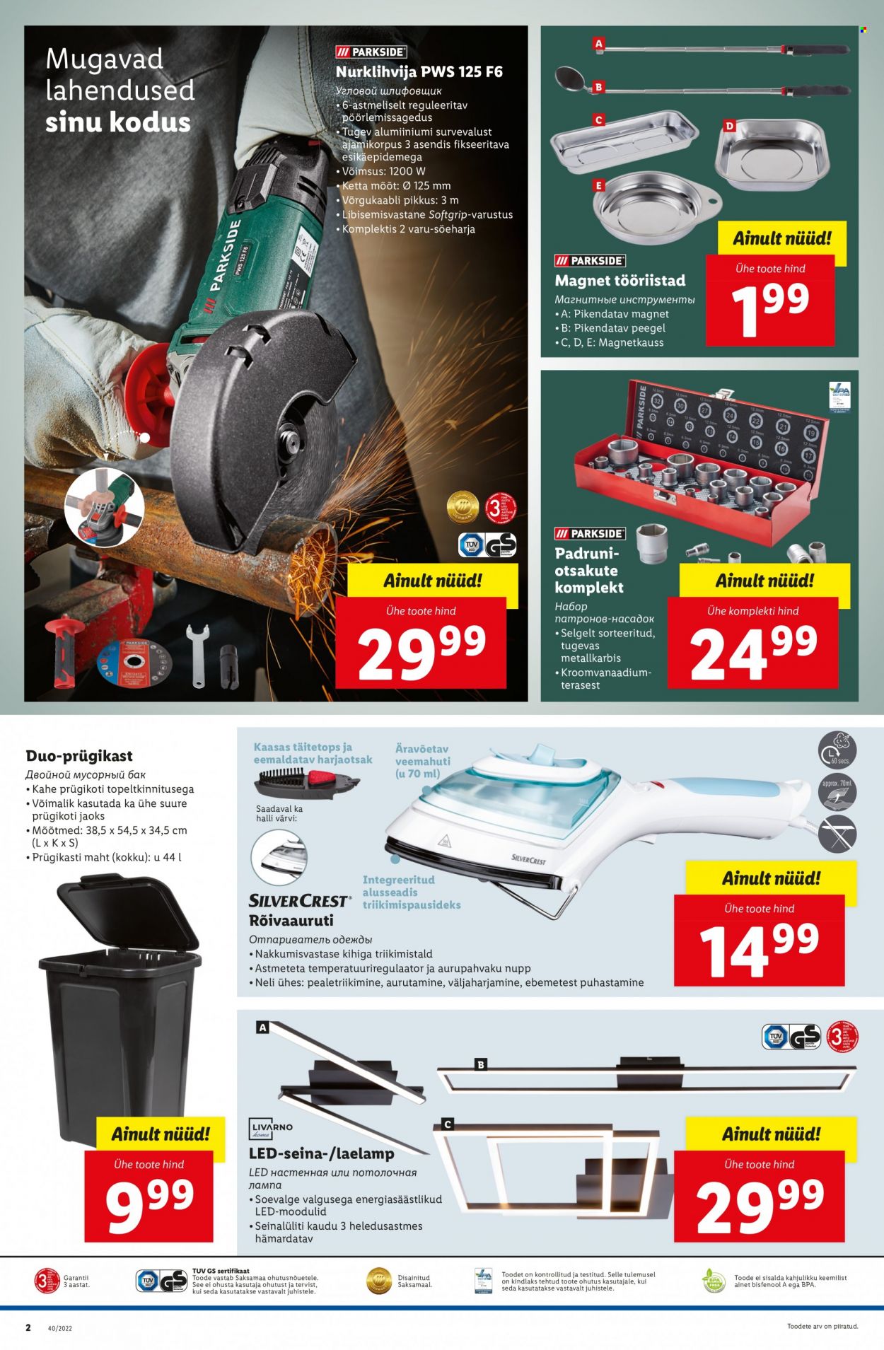Lidl kliendileht - 06.10.2022 - 09.10.2022. Lehekülg 2