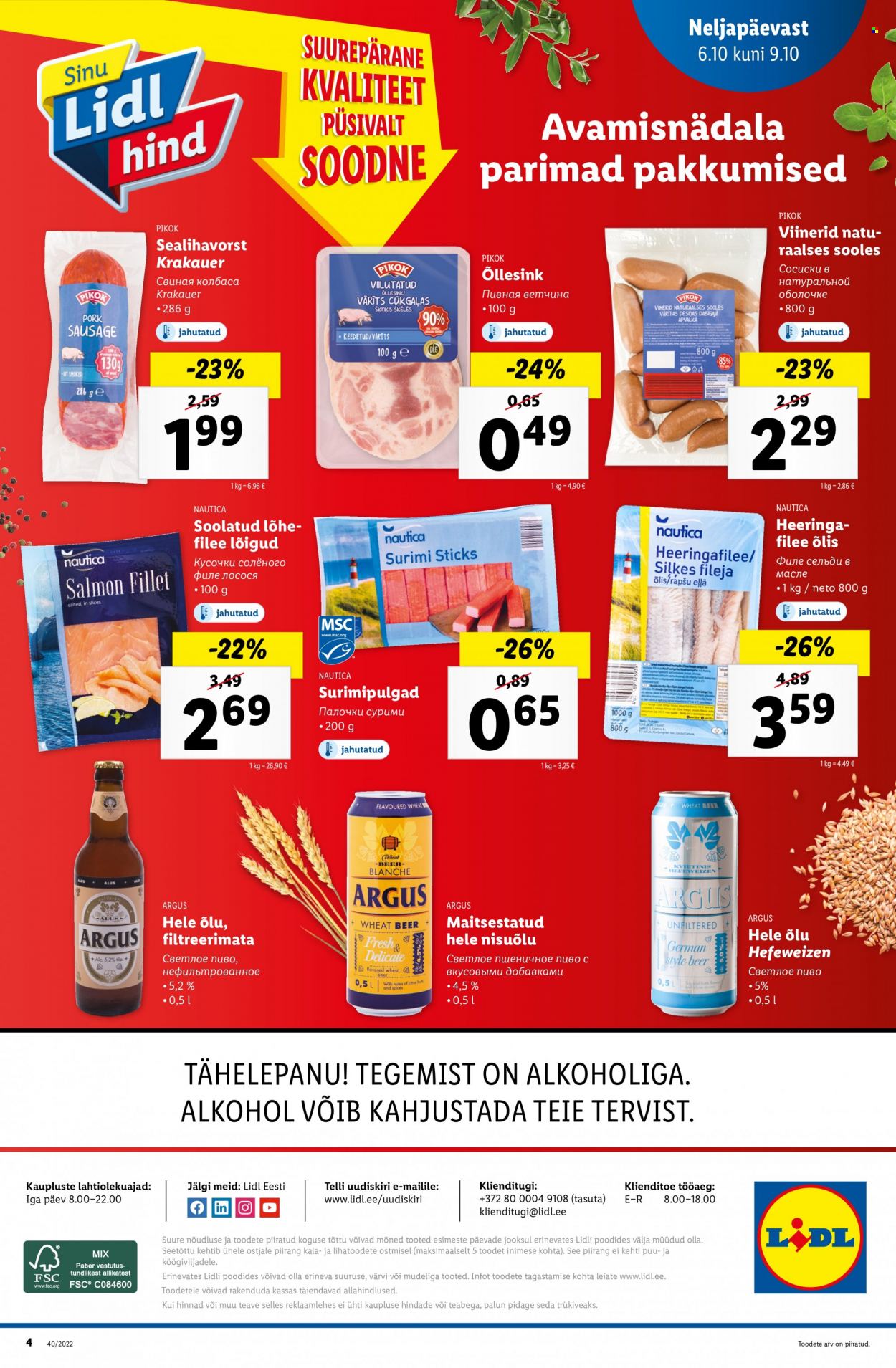 Lidl kliendileht - 06.10.2022 - 09.10.2022. Lehekülg 4