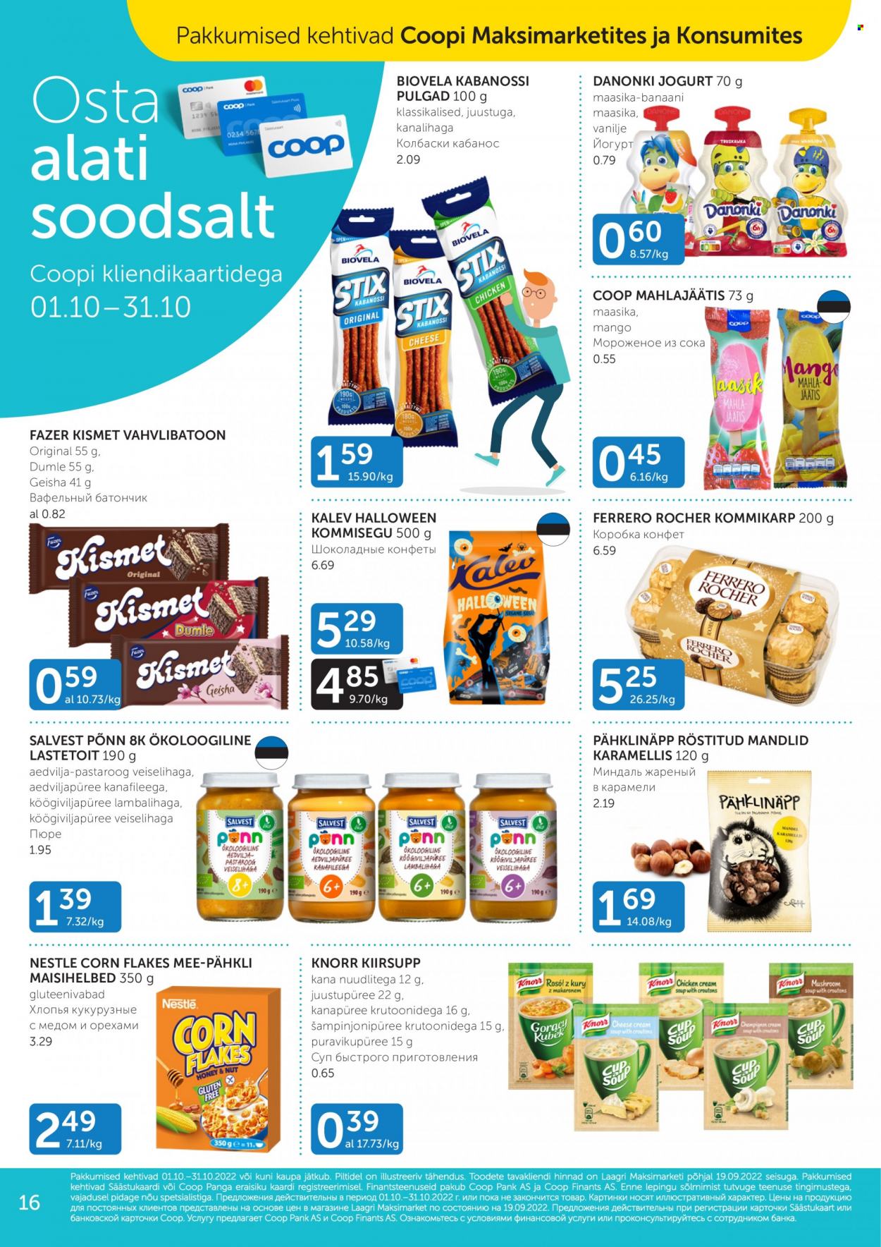 Coop kliendileht - 04.10.2022 - 10.10.2022. Lehekülg 16