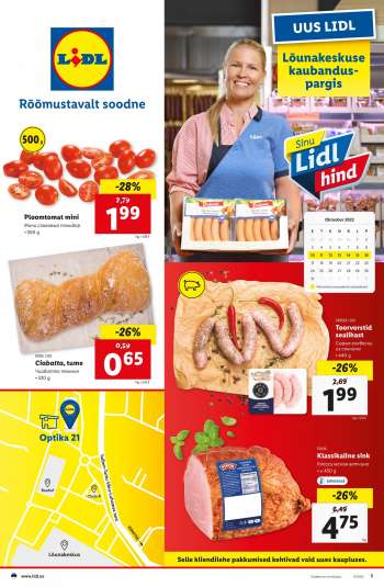 Kaupluse Lidl kliendileht - 10.10.2022 - 16.10.2022.