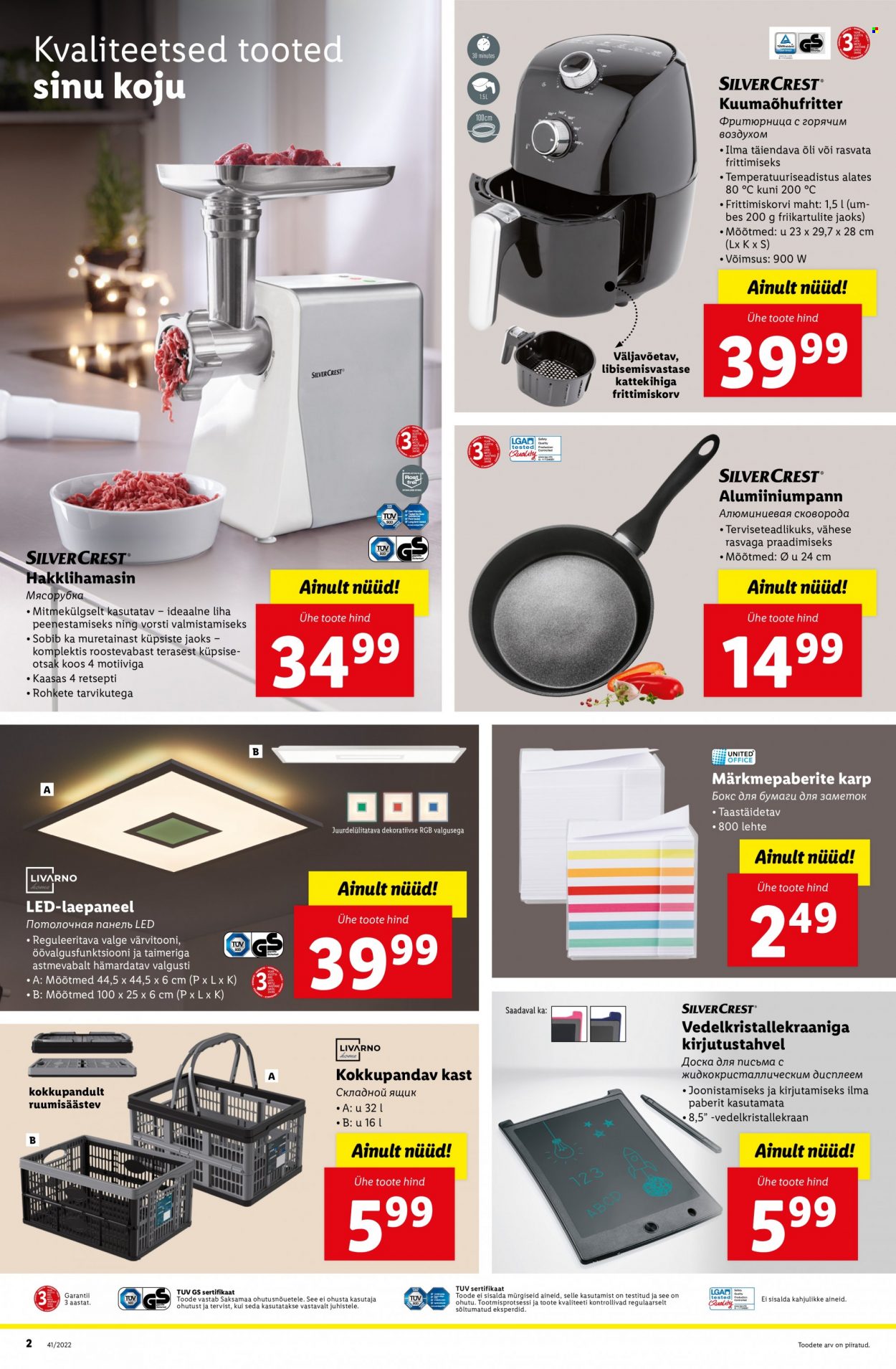 Lidl kliendileht - 10.10.2022 - 16.10.2022. Lehekülg 2