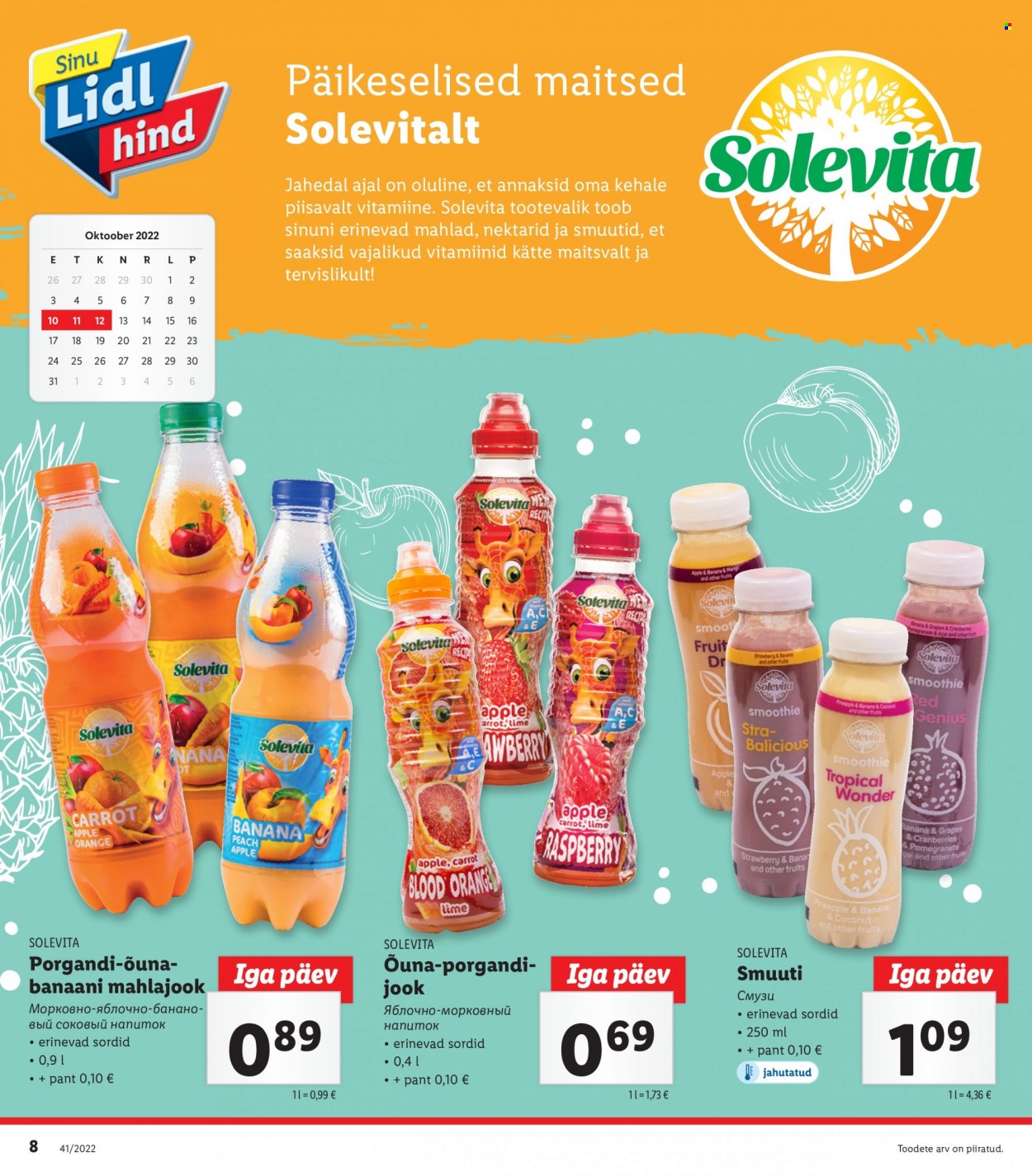 Lidl kliendileht - 10.10.2022 - 16.10.2022. Lehekülg 8