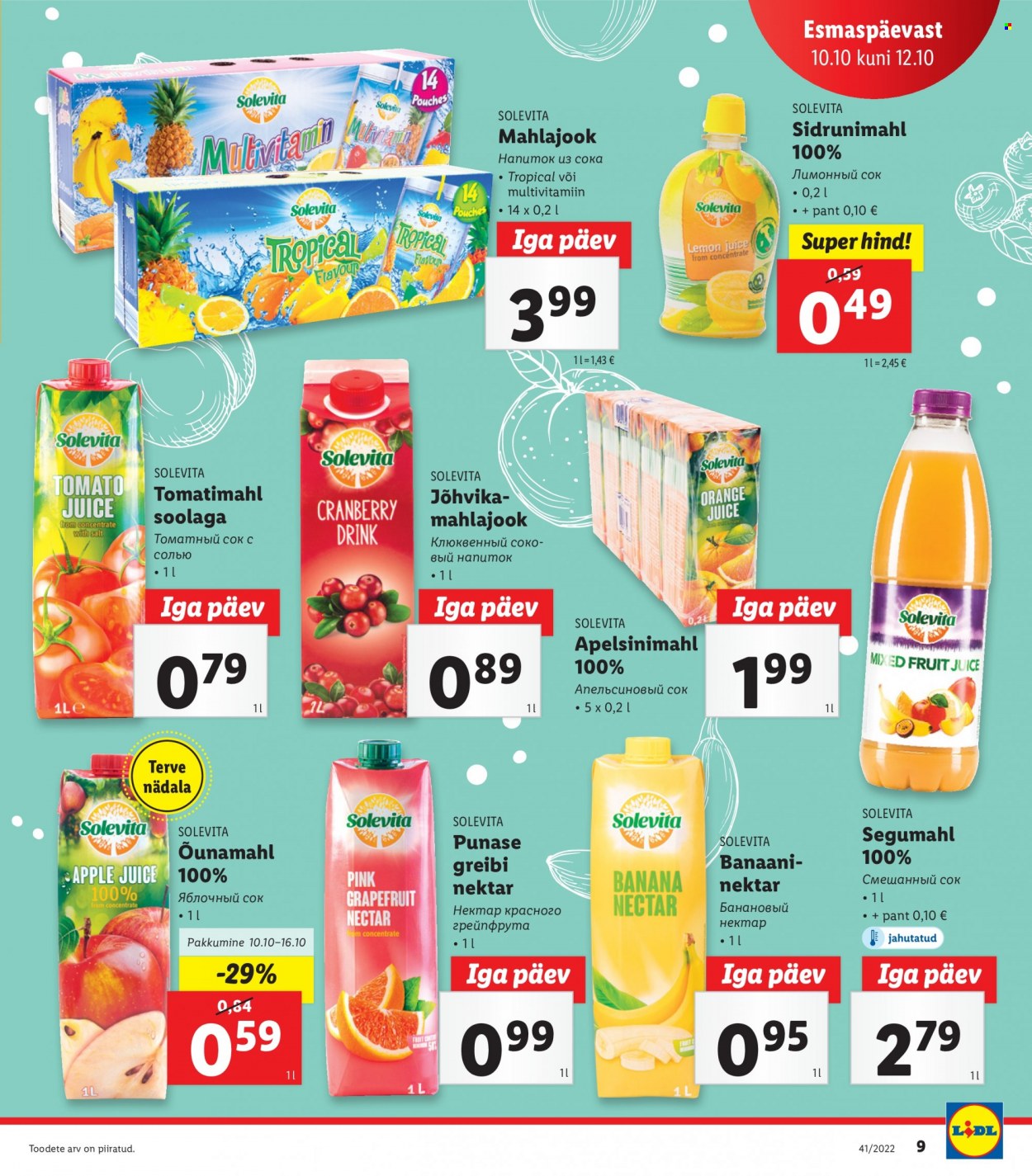 Lidl kliendileht - 10.10.2022 - 16.10.2022. Lehekülg 9