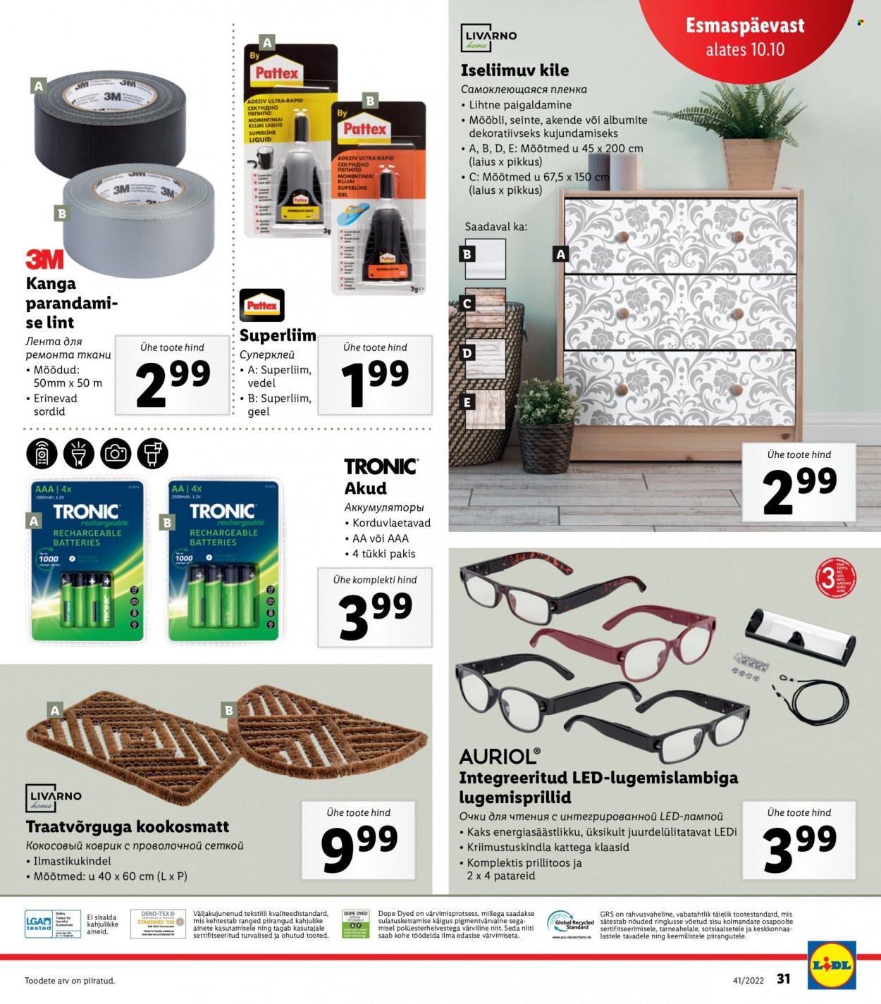 Lidl kliendileht - 10.10.2022 - 16.10.2022. Lehekülg 31