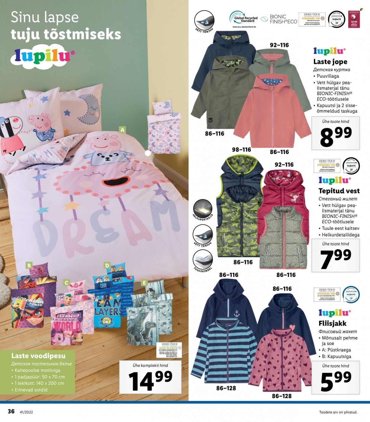 Lidl kliendileht - 10.10.2022 - 16.10.2022. Lehekülg 36