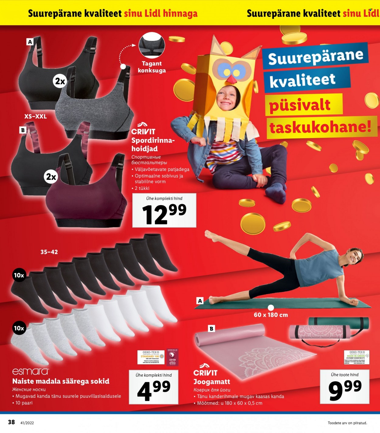 Lidl kliendileht - 10.10.2022 - 16.10.2022. Lehekülg 38