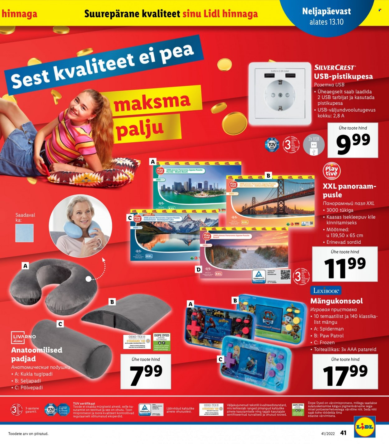 Lidl kliendileht - 10.10.2022 - 16.10.2022. Lehekülg 41