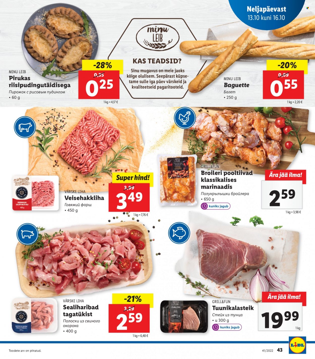 Lidl kliendileht - 10.10.2022 - 16.10.2022. Lehekülg 43