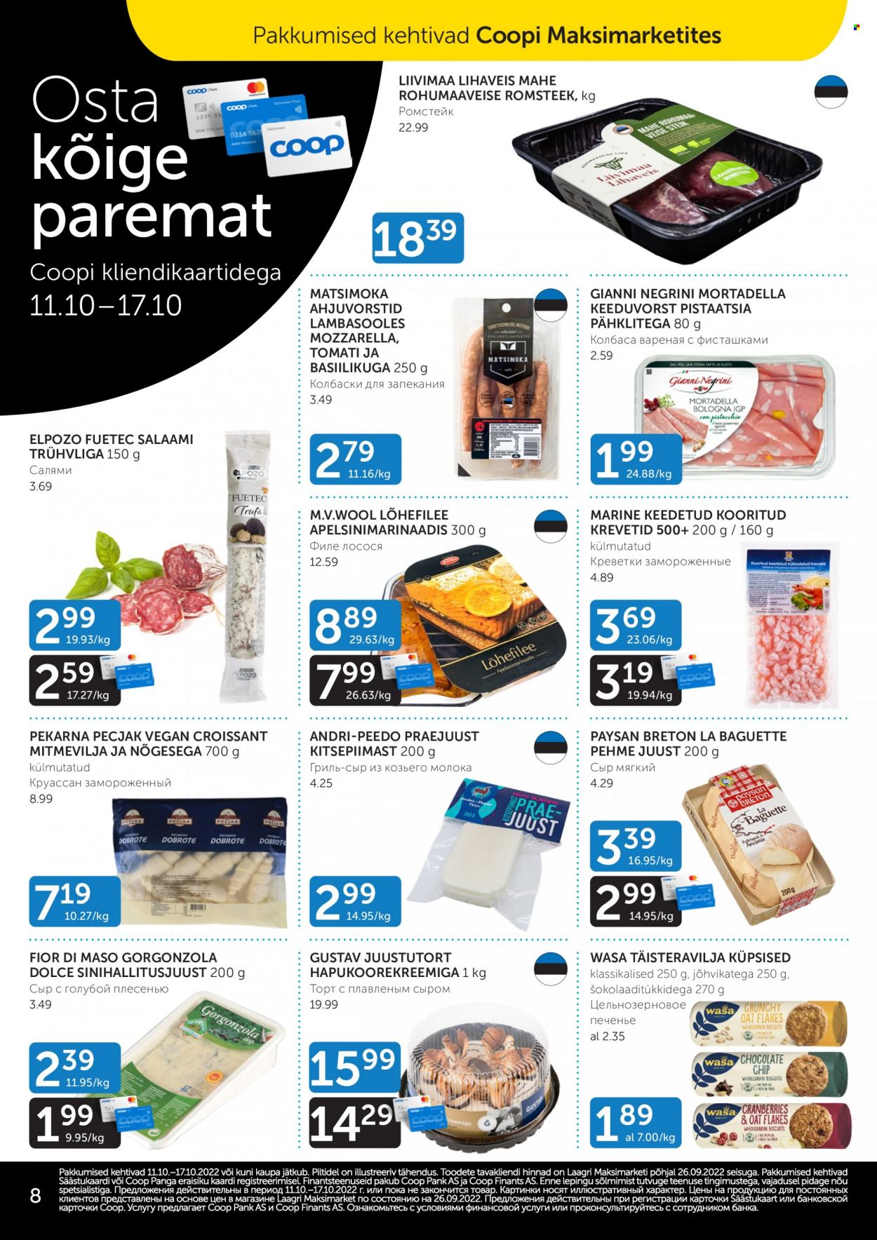 Coop kliendileht - 11.10.2022 - 17.10.2022. Lehekülg 8