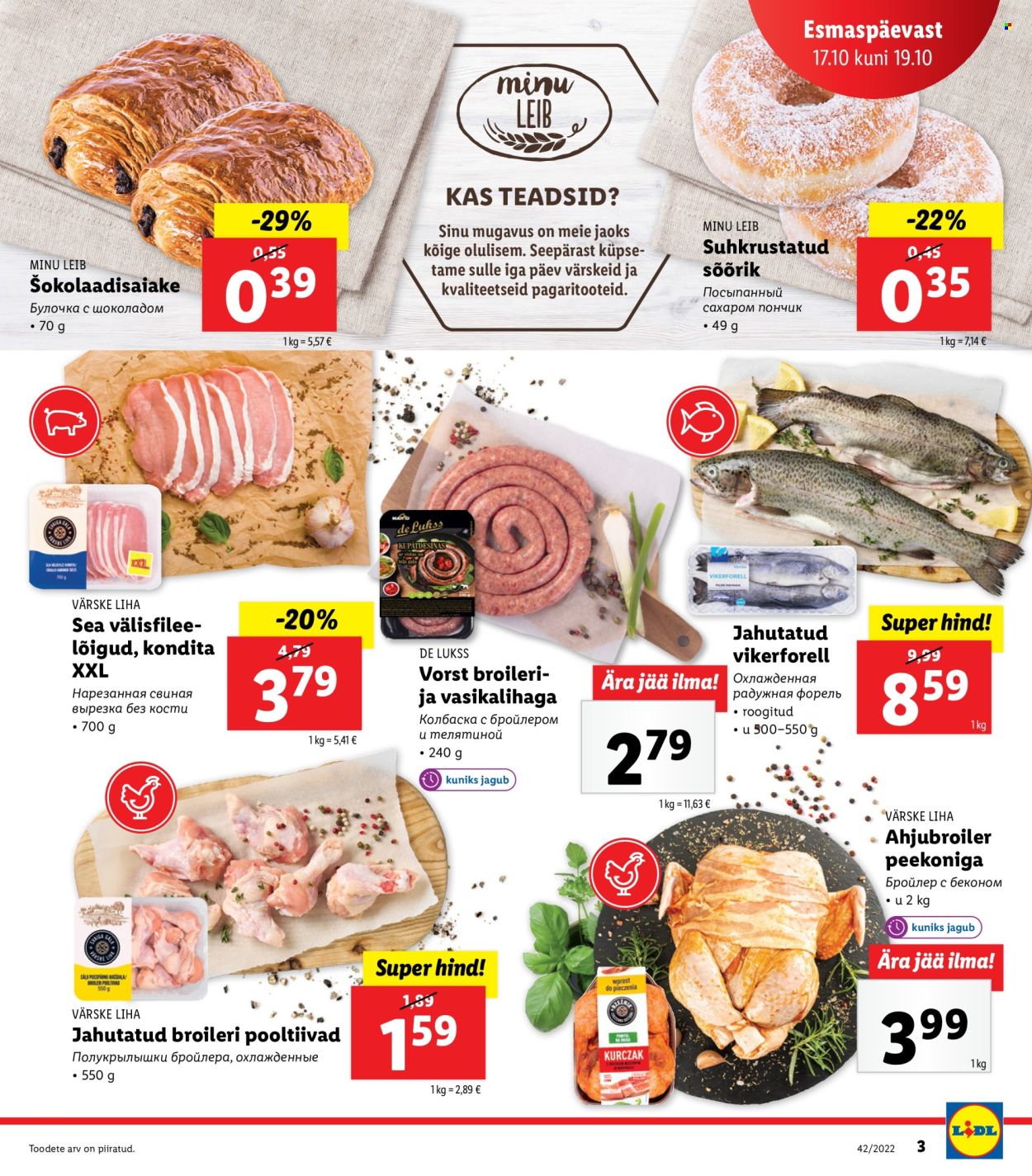 Lidl kliendileht - 17.10.2022 - 23.10.2022. Lehekülg 3