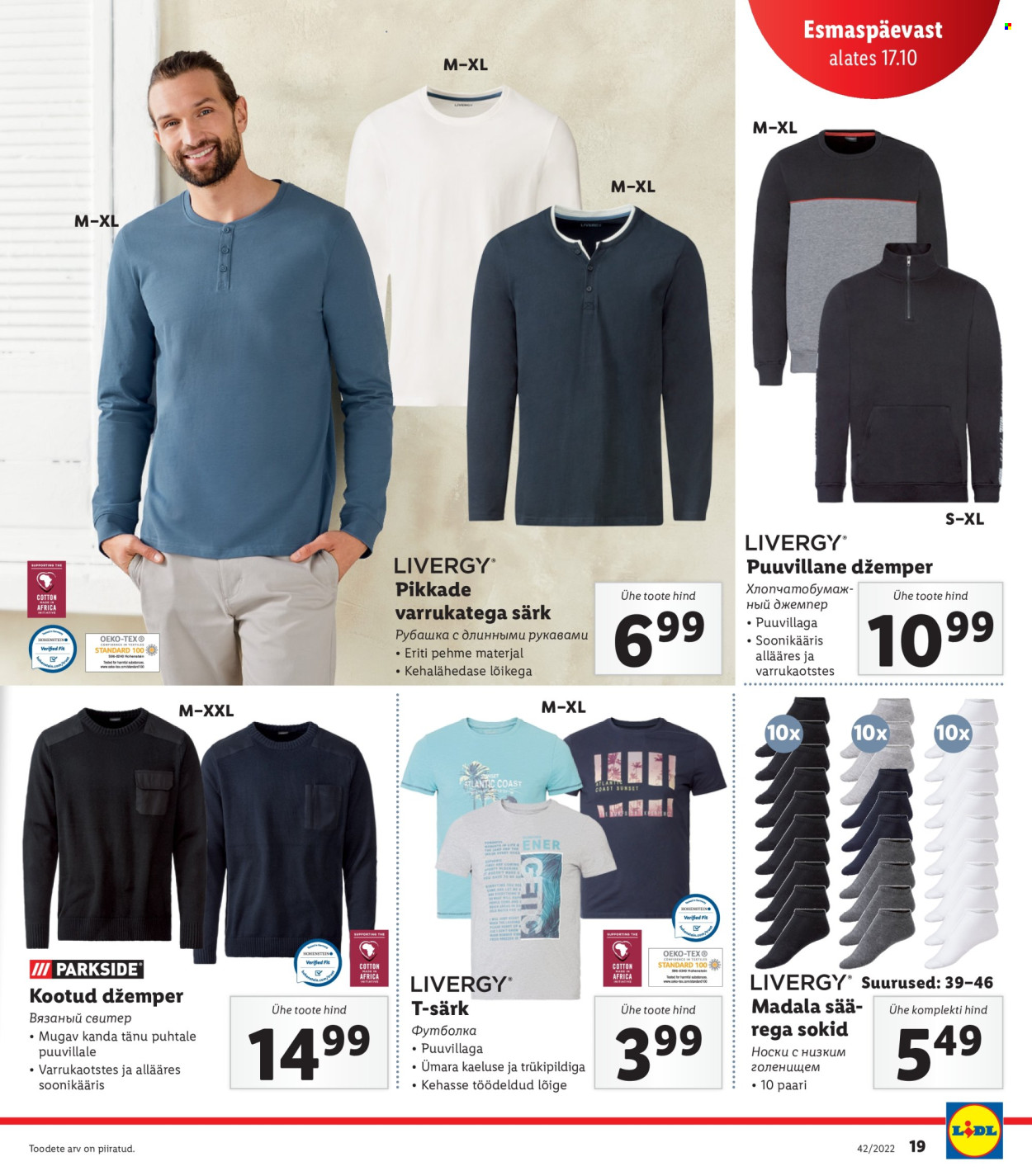 Lidl kliendileht - 17.10.2022 - 23.10.2022. Lehekülg 19