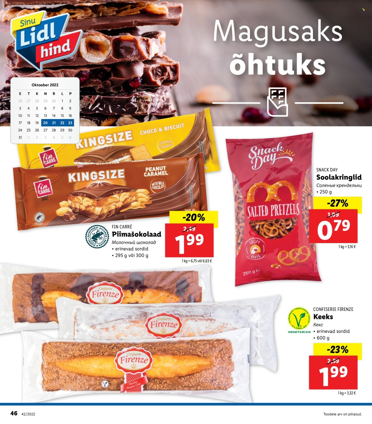 Lidl kliendileht - 17.10.2022 - 23.10.2022. Lehekülg 46