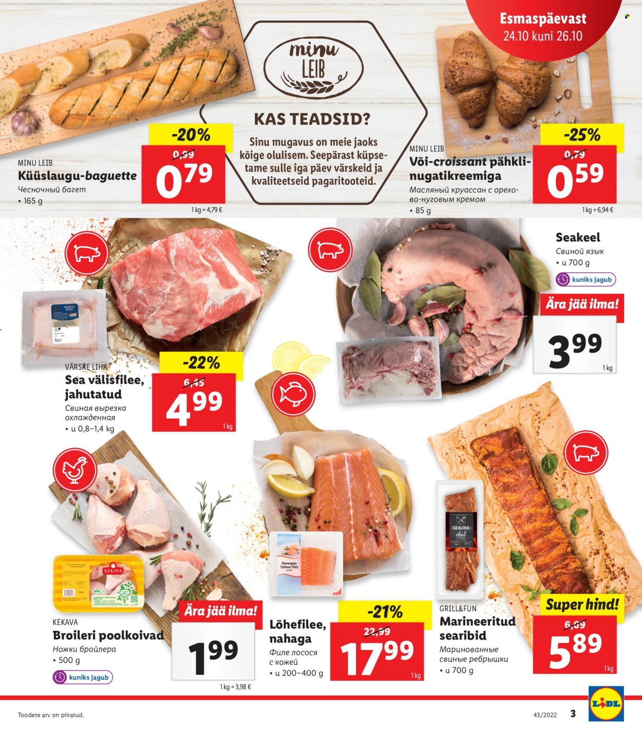 Lidl kliendileht - 24.10.2022 - 30.10.2022. Lehekülg 3