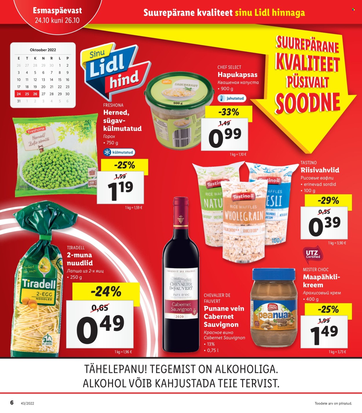 Lidl kliendileht - 24.10.2022 - 30.10.2022. Lehekülg 6