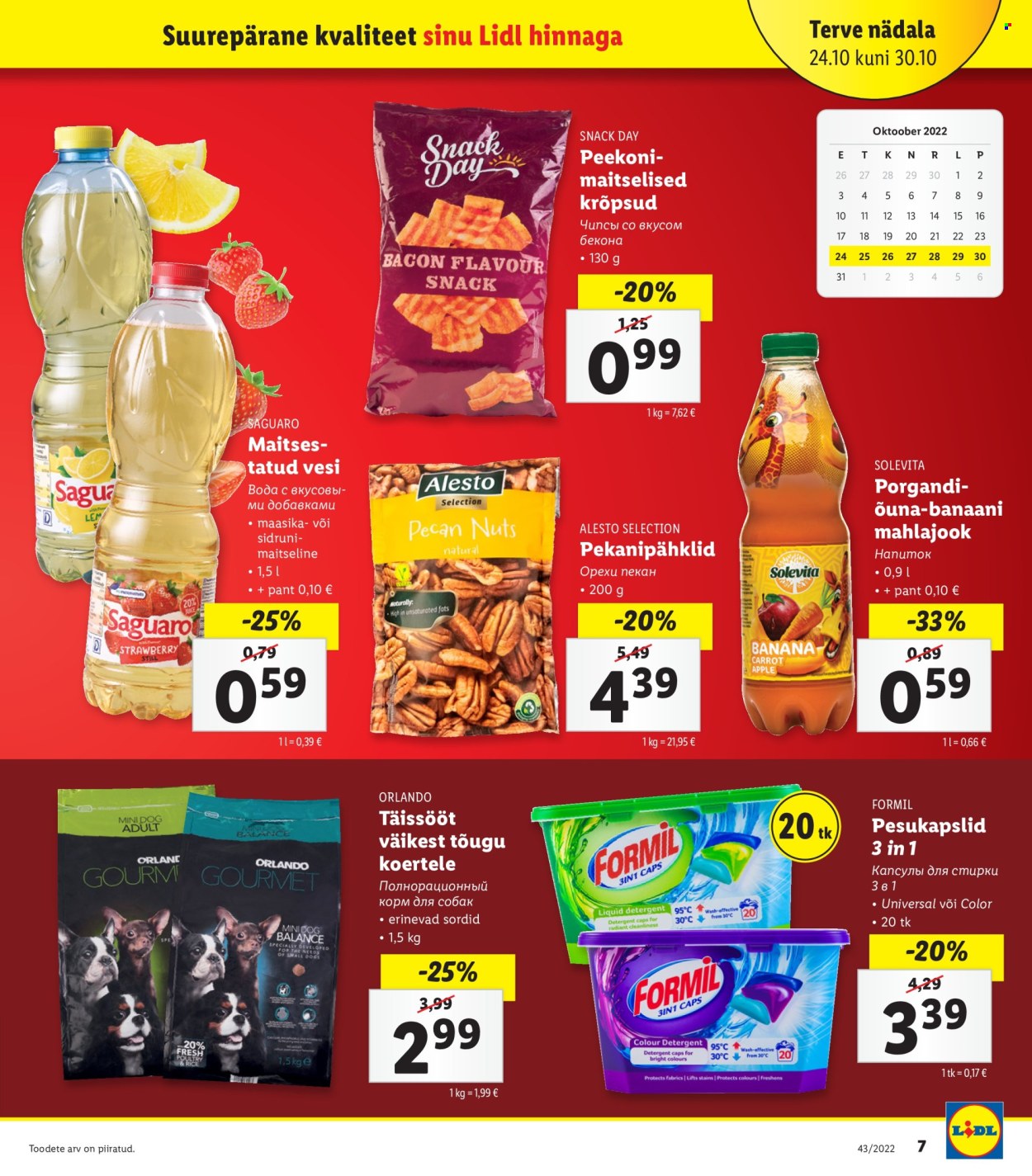 Lidl kliendileht - 24.10.2022 - 30.10.2022. Lehekülg 7