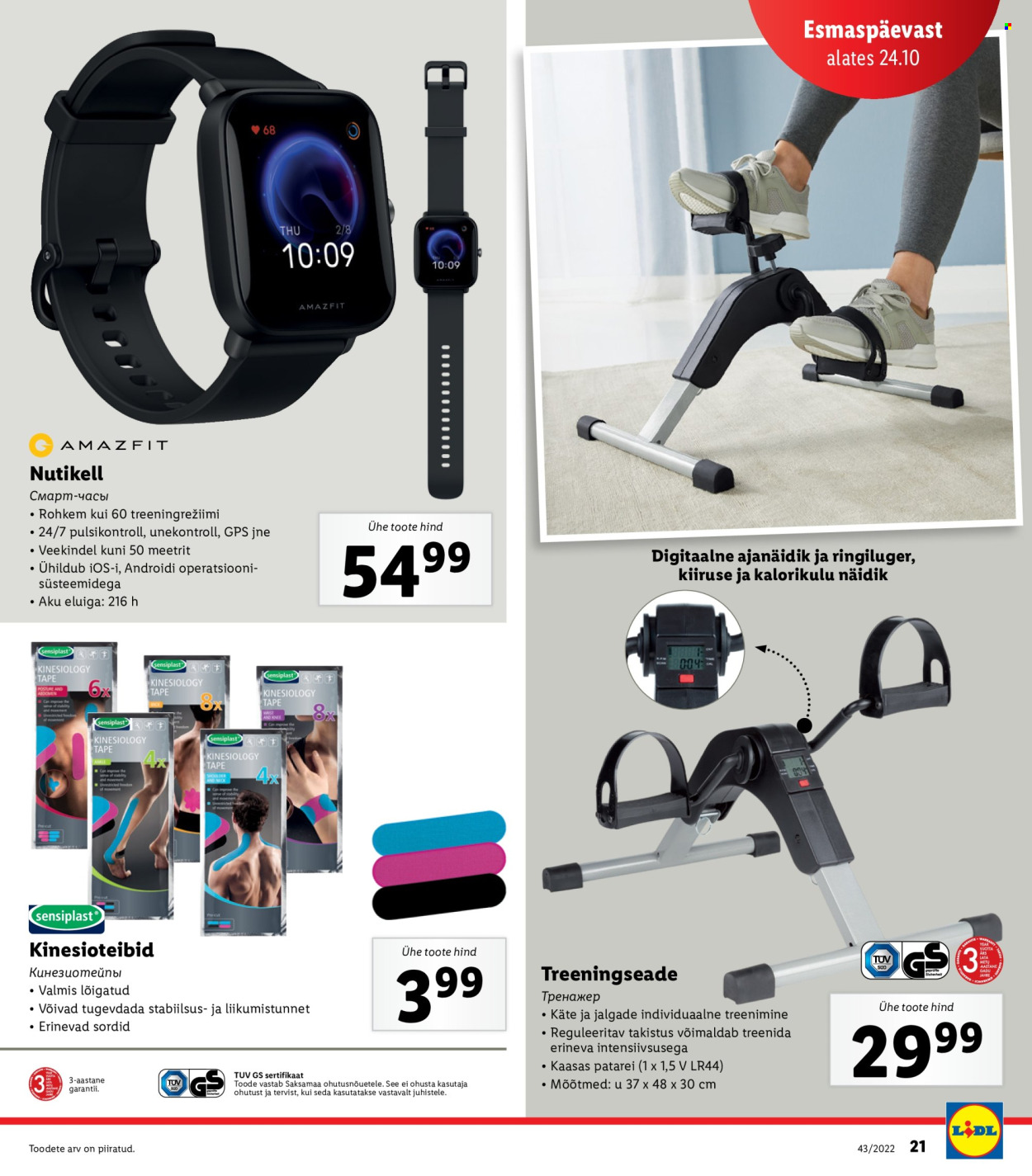 Lidl kliendileht - 24.10.2022 - 30.10.2022. Lehekülg 21