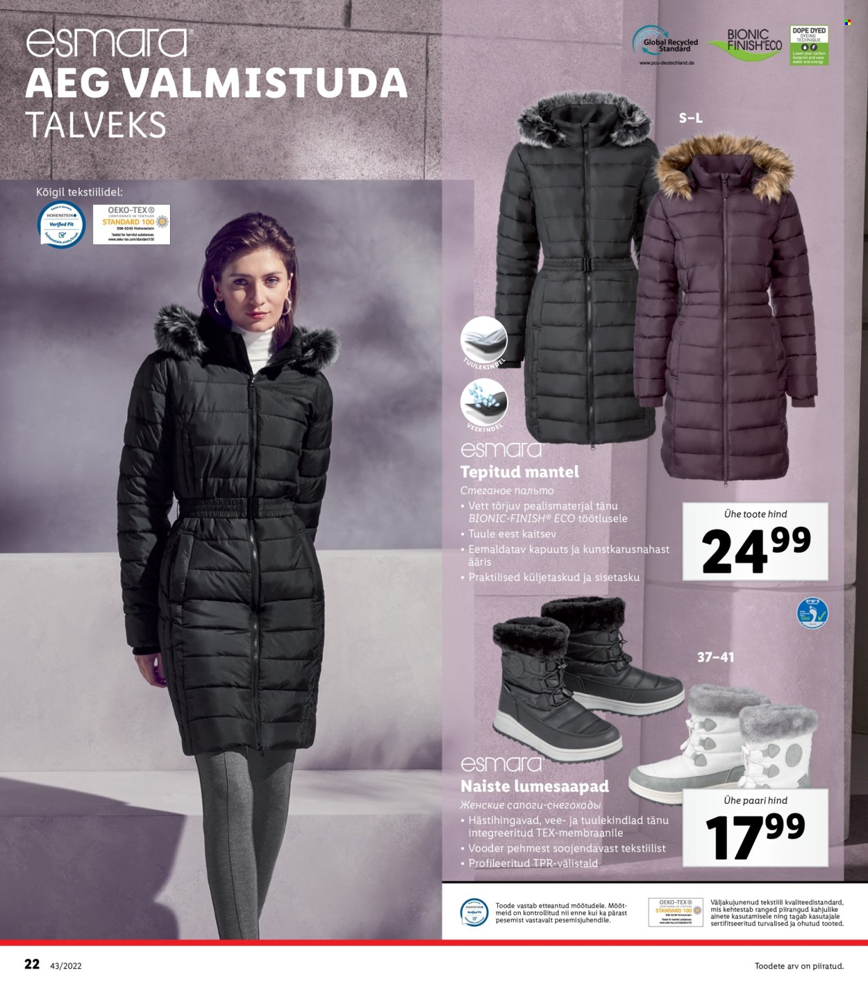 Lidl kliendileht - 24.10.2022 - 30.10.2022. Lehekülg 22