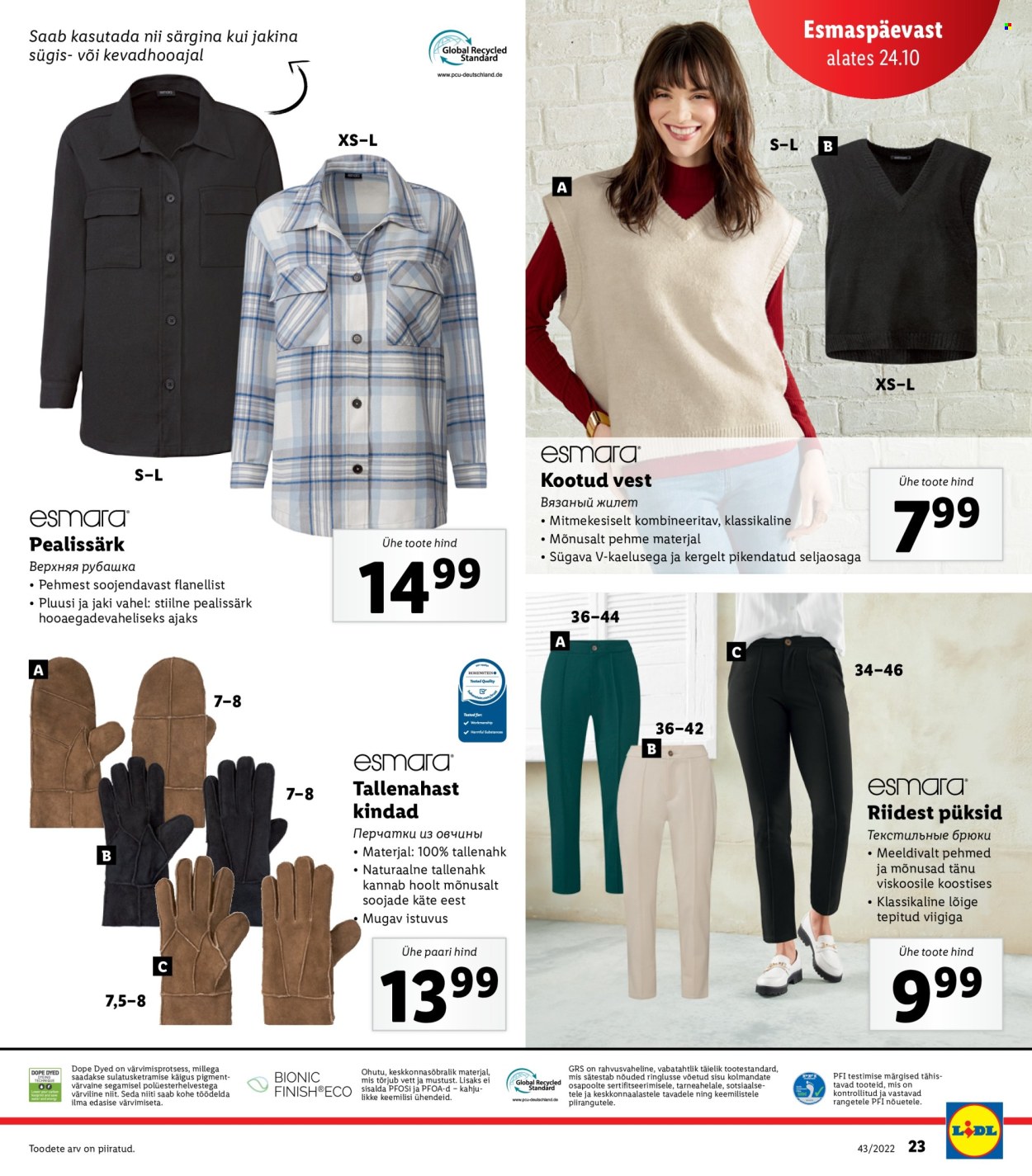 Lidl kliendileht - 24.10.2022 - 30.10.2022. Lehekülg 23