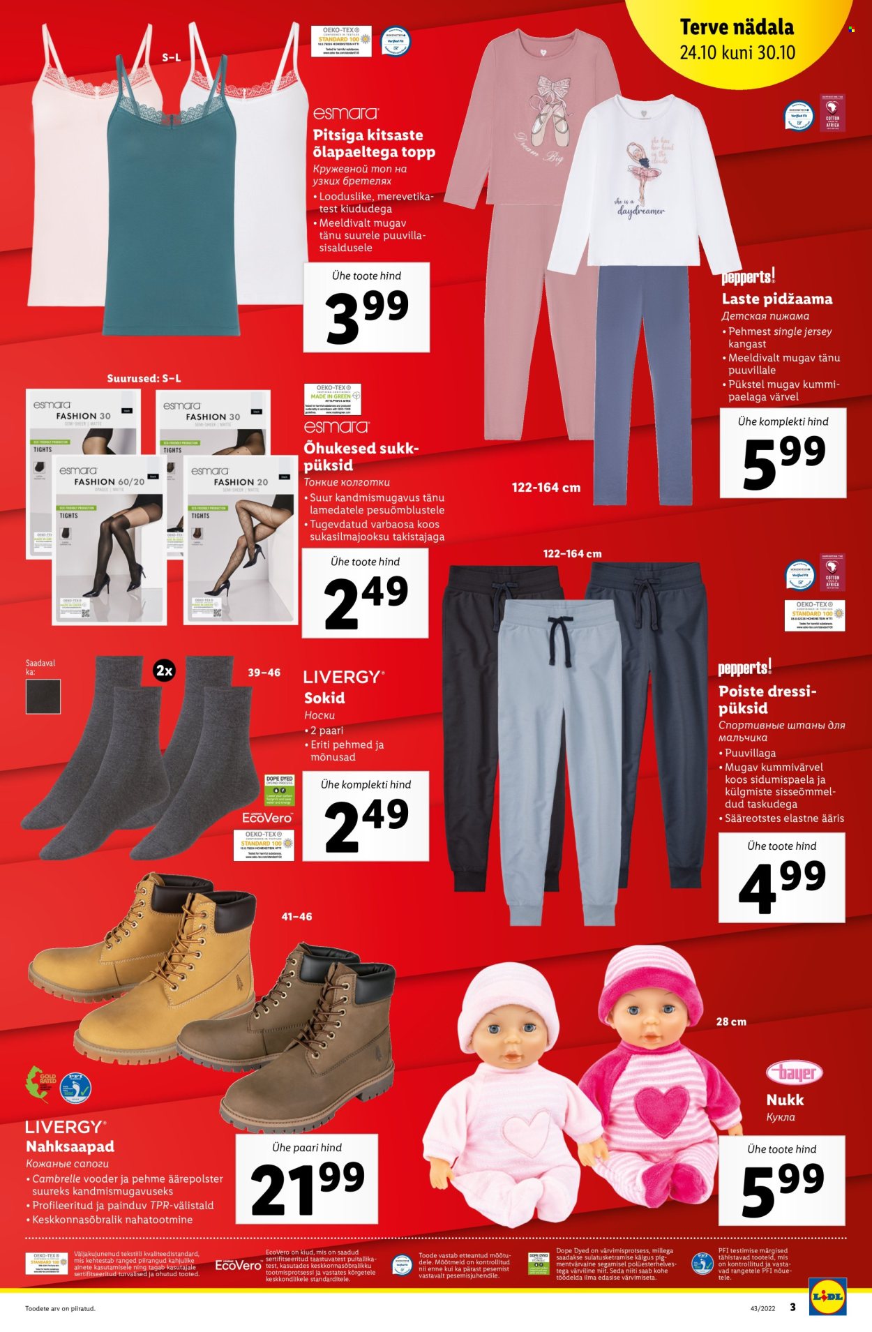 Lidl kliendileht - 22.10.2022 - 30.10.2022. Lehekülg 3
