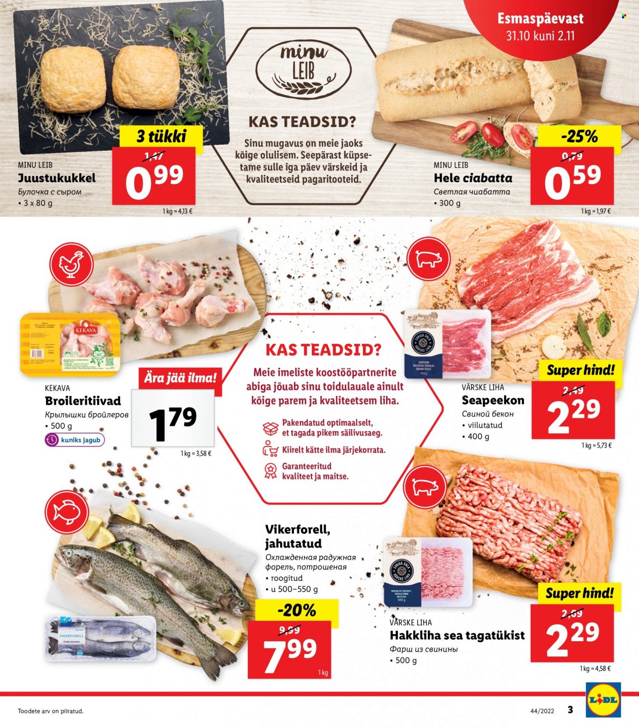 Lidl kliendileht - 31.10.2022 - 06.11.2022. Lehekülg 3