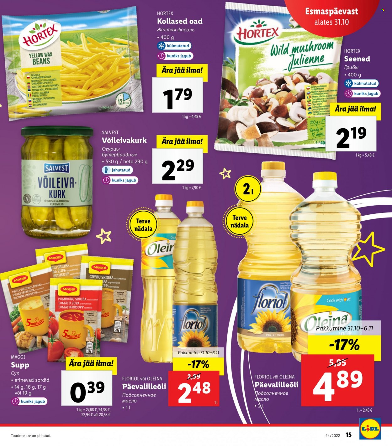 Lidl kliendileht - 31.10.2022 - 06.11.2022. Lehekülg 15