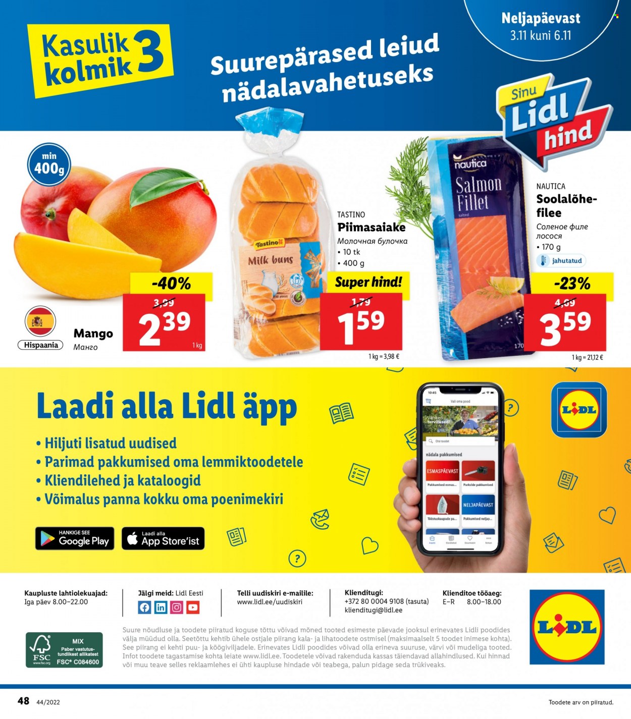 Lidl kliendileht - 31.10.2022 - 06.11.2022. Lehekülg 48