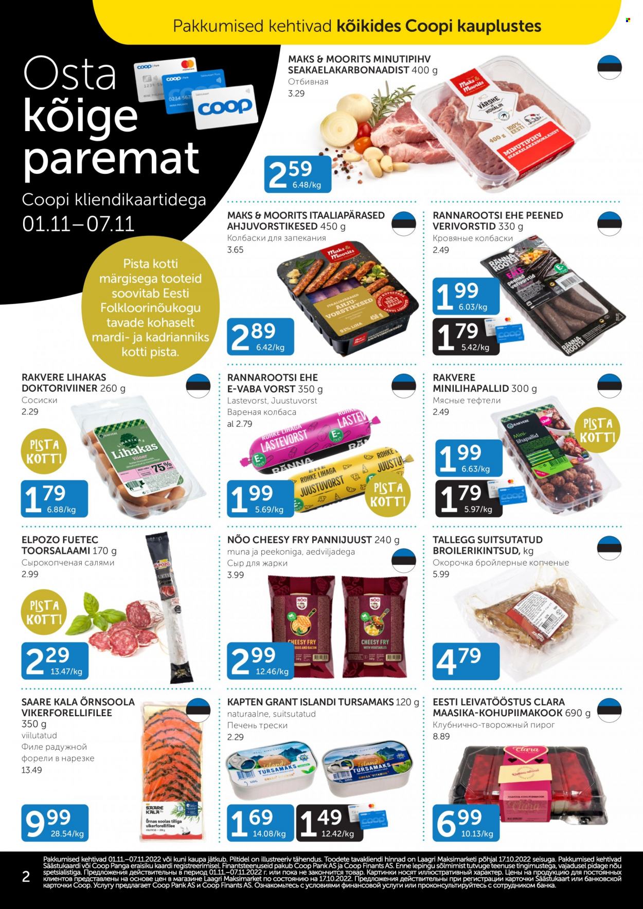 Coop kliendileht - 01.11.2022 - 07.11.2022. Lehekülg 2