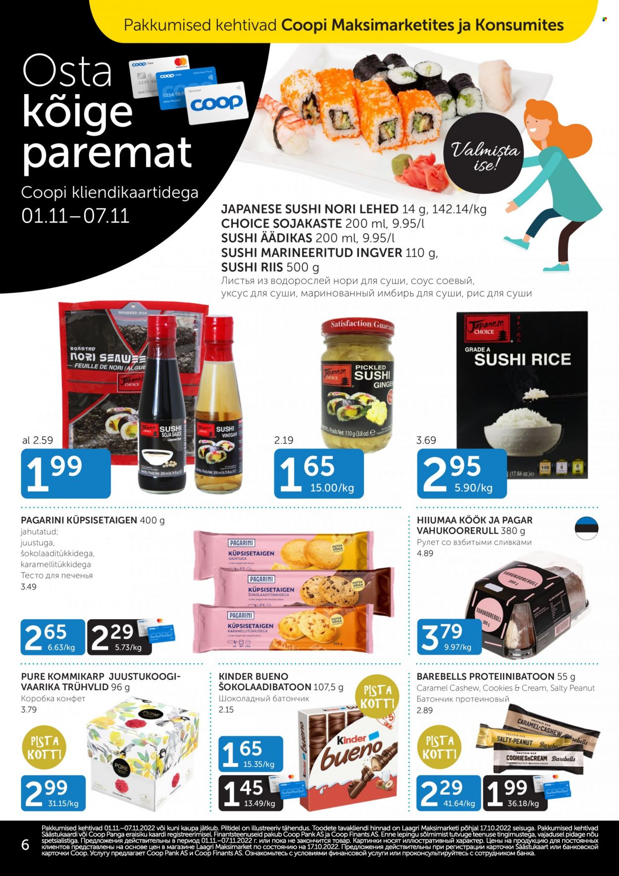 Coop kliendileht - 01.11.2022 - 07.11.2022. Lehekülg 6