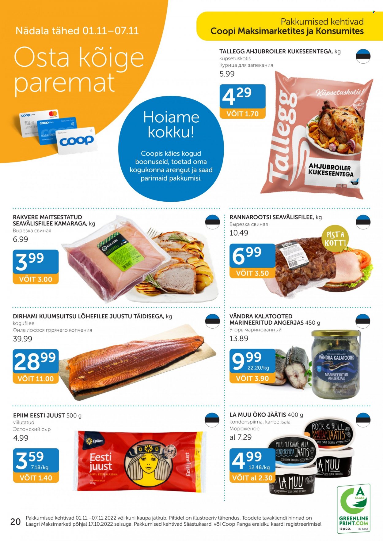 Coop kliendileht - 01.11.2022 - 07.11.2022. Lehekülg 20