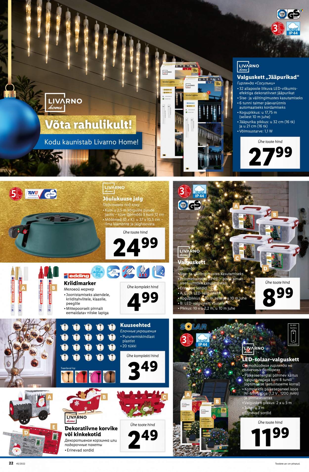 Lidl kliendileht - 07.11.2022 - 14.11.2022. Lehekülg 22