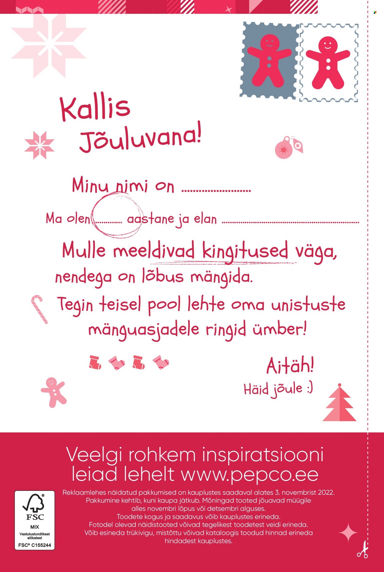 Pepco kliendileht - 03.11.2022 - 27.12.2022. Lehekülg 24