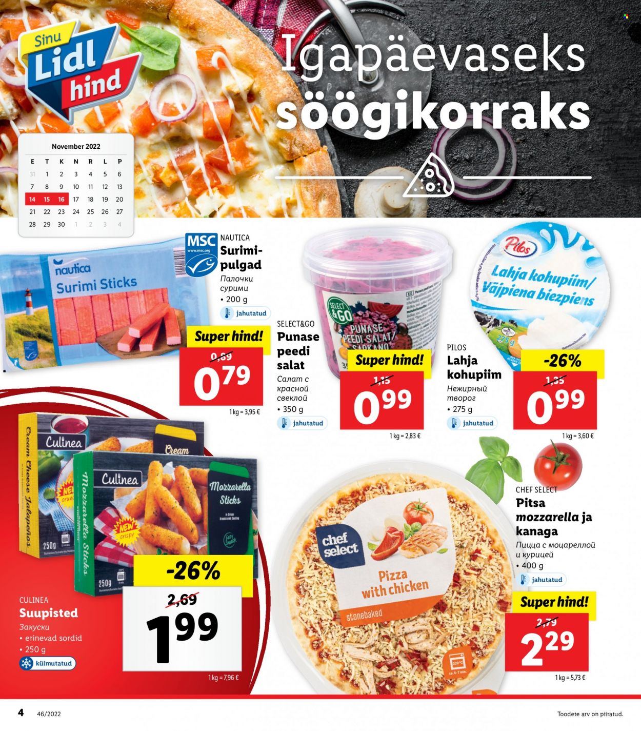 Lidl kliendileht - 14.11.2022 - 20.11.2022. Lehekülg 4