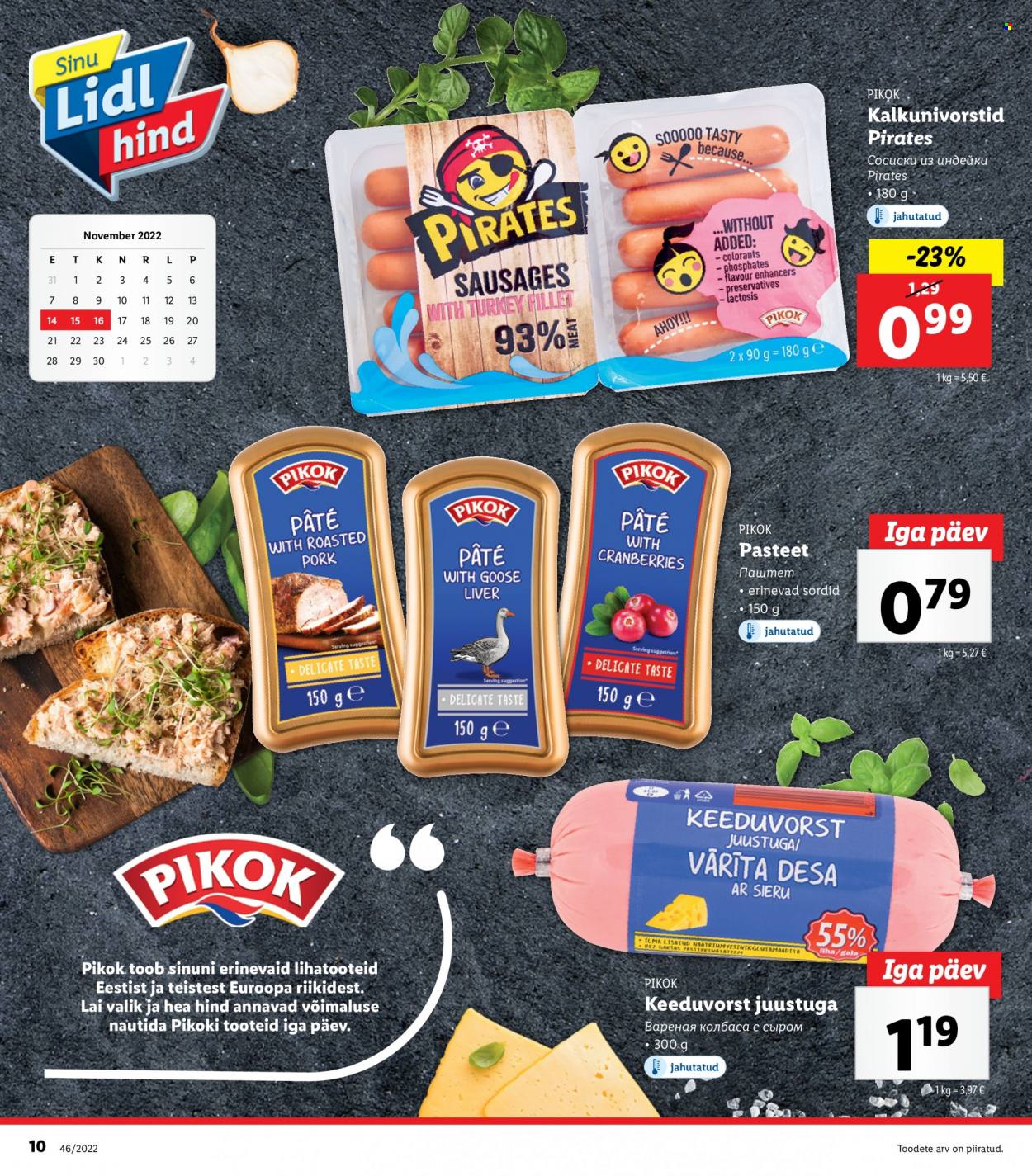 Lidl kliendileht - 14.11.2022 - 20.11.2022. Lehekülg 10