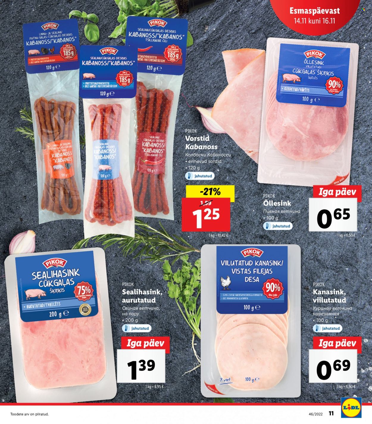 Lidl kliendileht - 14.11.2022 - 20.11.2022. Lehekülg 11