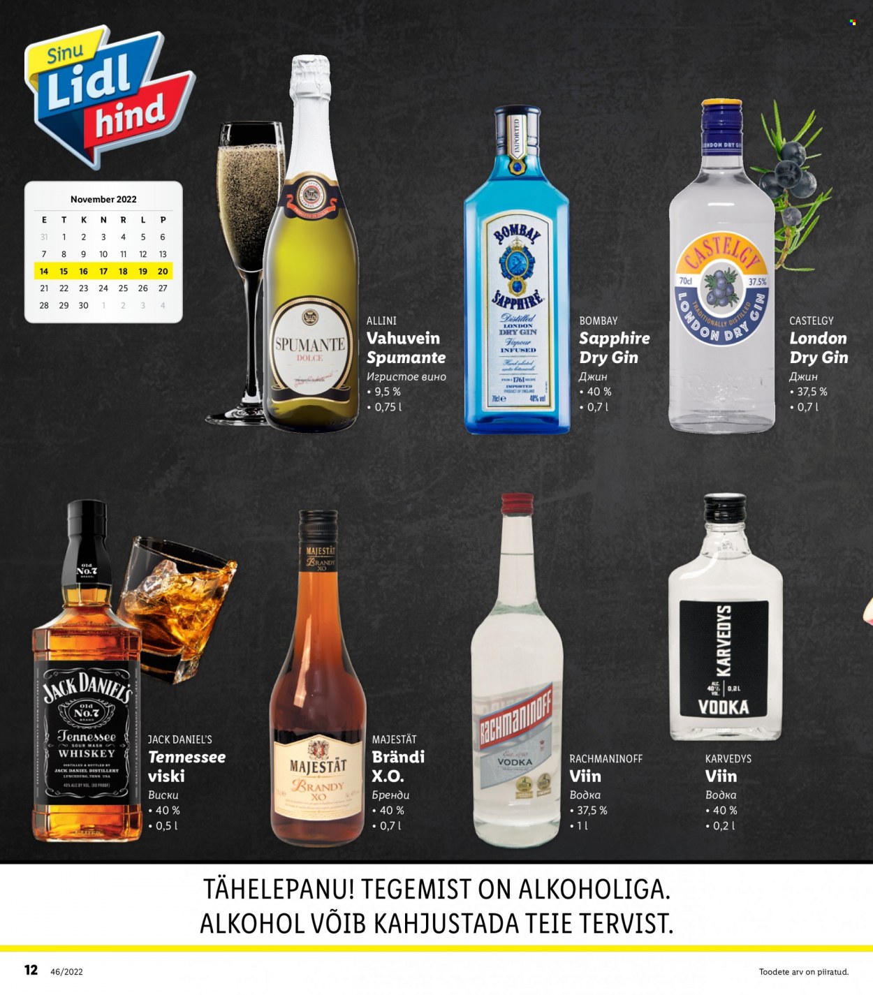 Lidl kliendileht - 14.11.2022 - 20.11.2022. Lehekülg 12