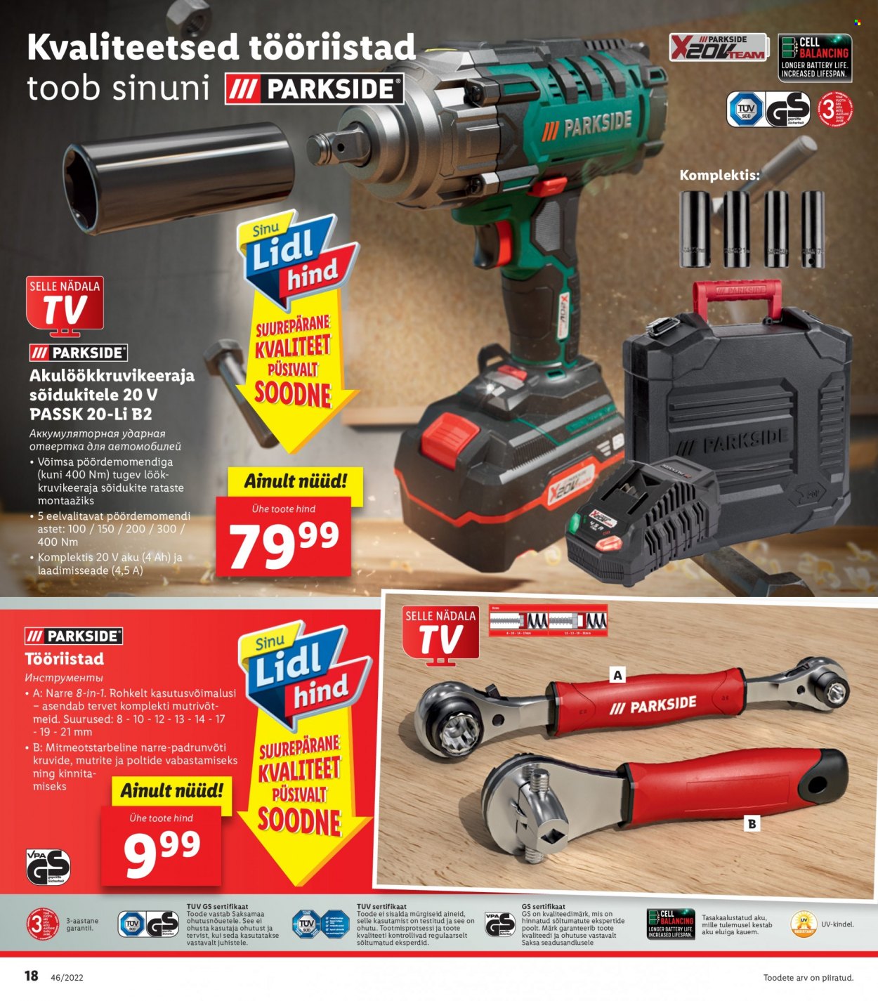 Lidl kliendileht - 14.11.2022 - 20.11.2022. Lehekülg 18