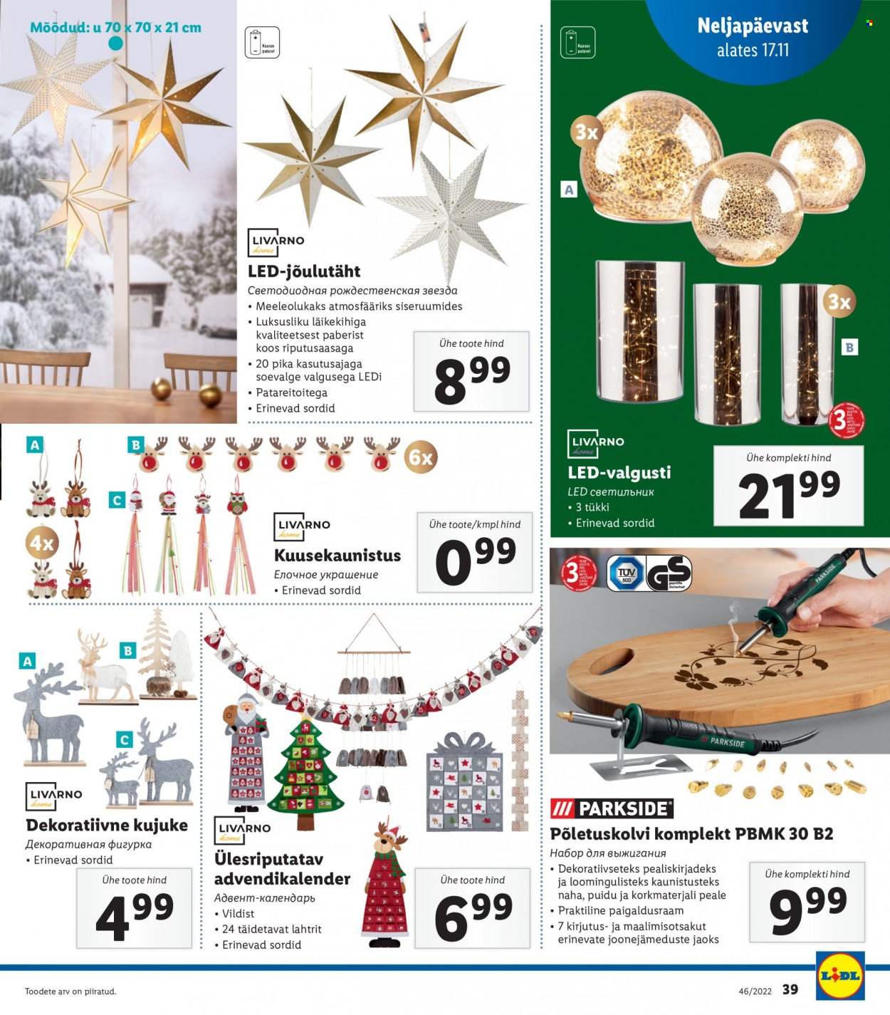 Lidl kliendileht - 14.11.2022 - 20.11.2022. Lehekülg 39