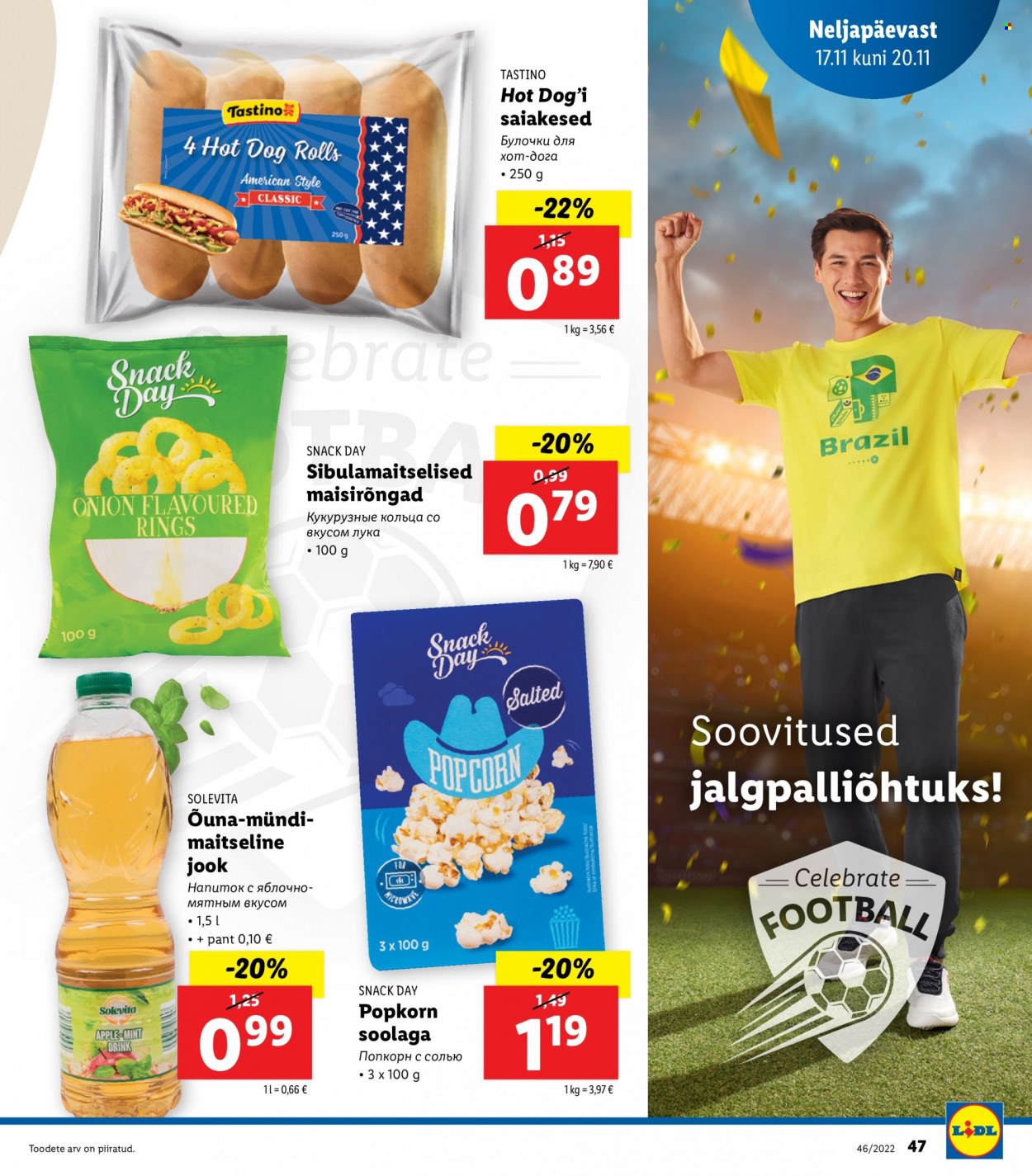 Lidl kliendileht - 14.11.2022 - 20.11.2022. Lehekülg 47