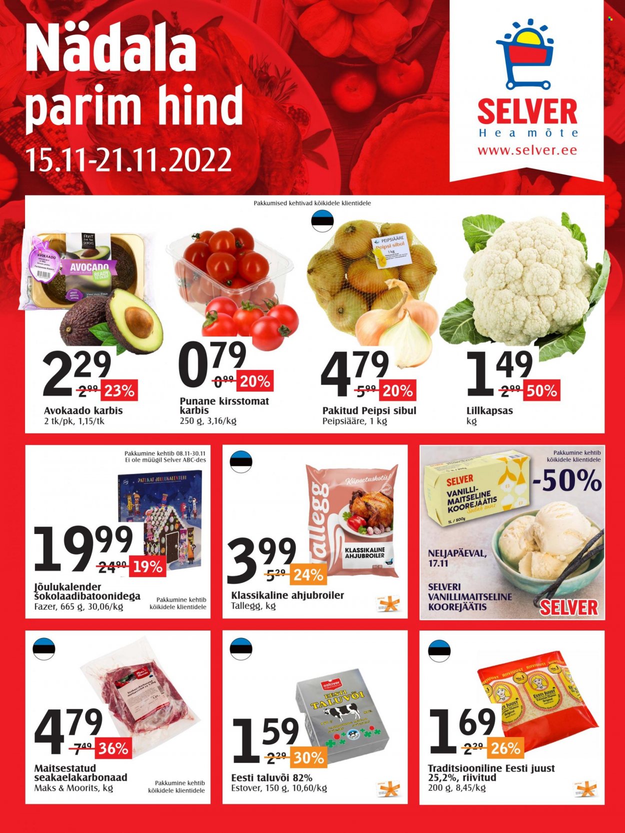 Selver kliendileht - 15.11.2022 - 21.11.2022. Lehekülg 1