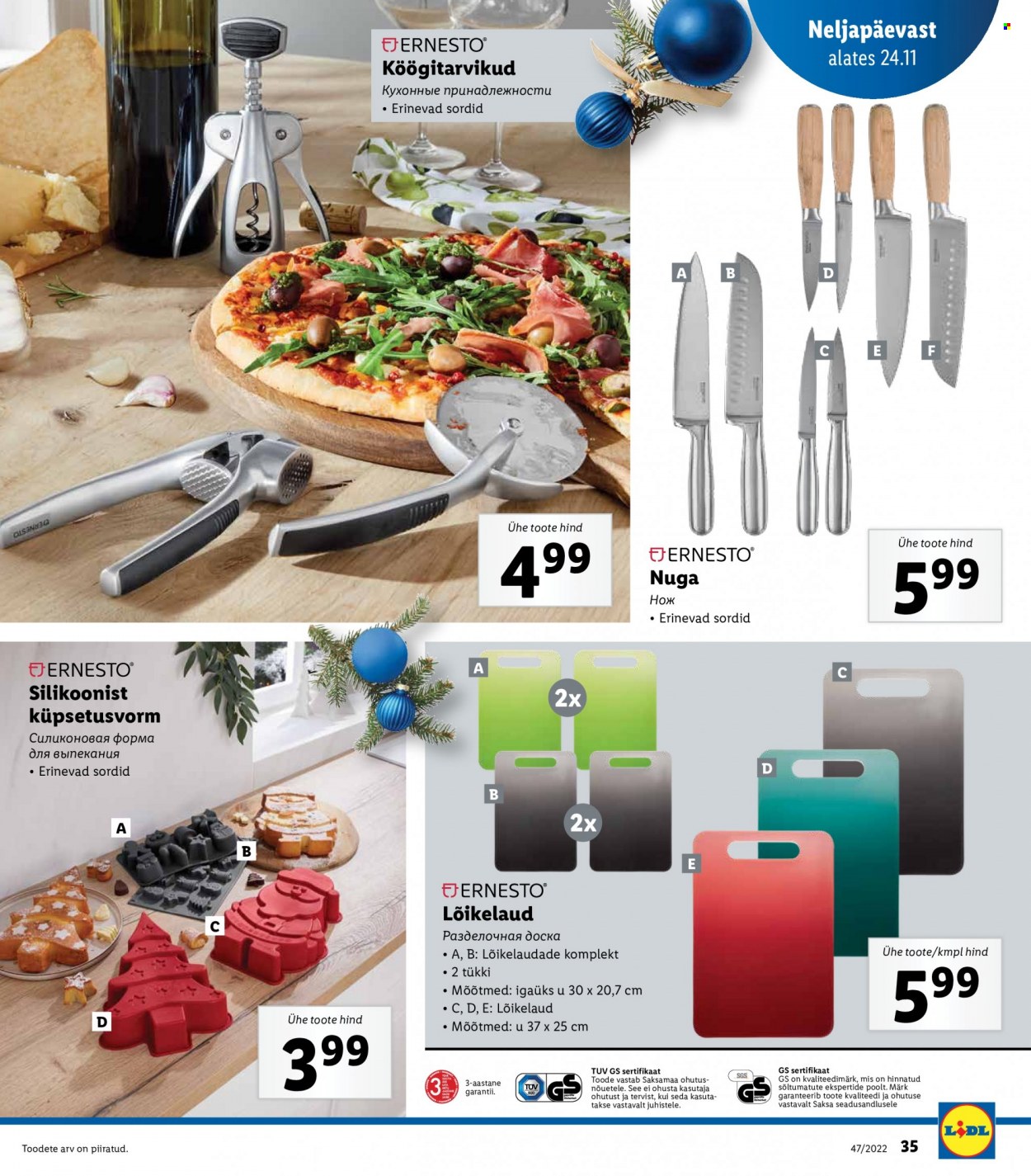 Lidl kliendileht - 21.11.2022 - 27.11.2022. Lehekülg 35