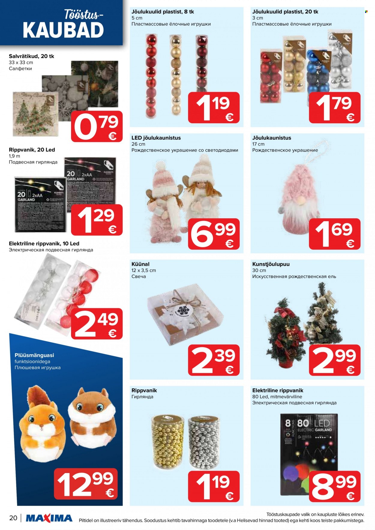 Maxima kliendileht - 22.11.2022 - 28.11.2022. Lehekülg 20