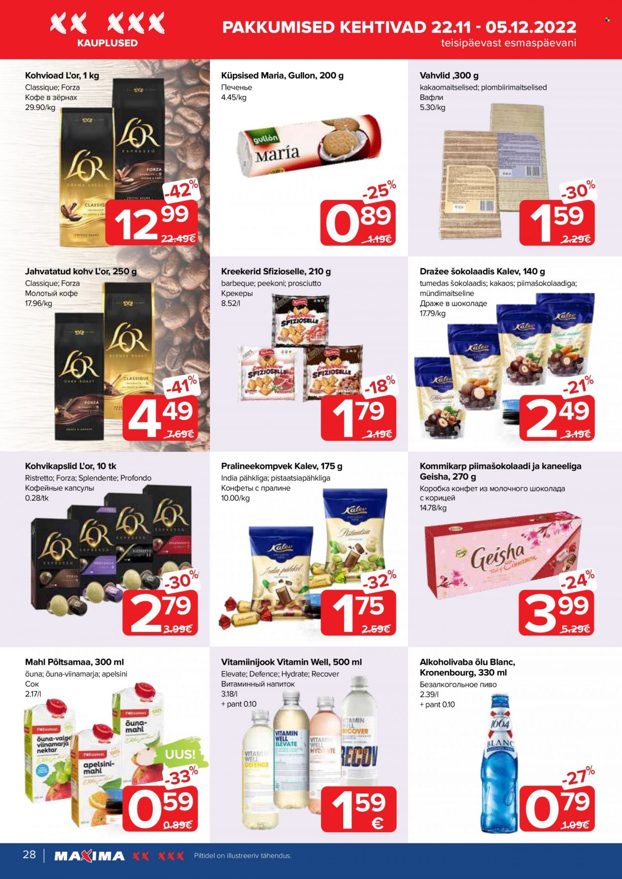 Maxima kliendileht - 22.11.2022 - 28.11.2022. Lehekülg 28