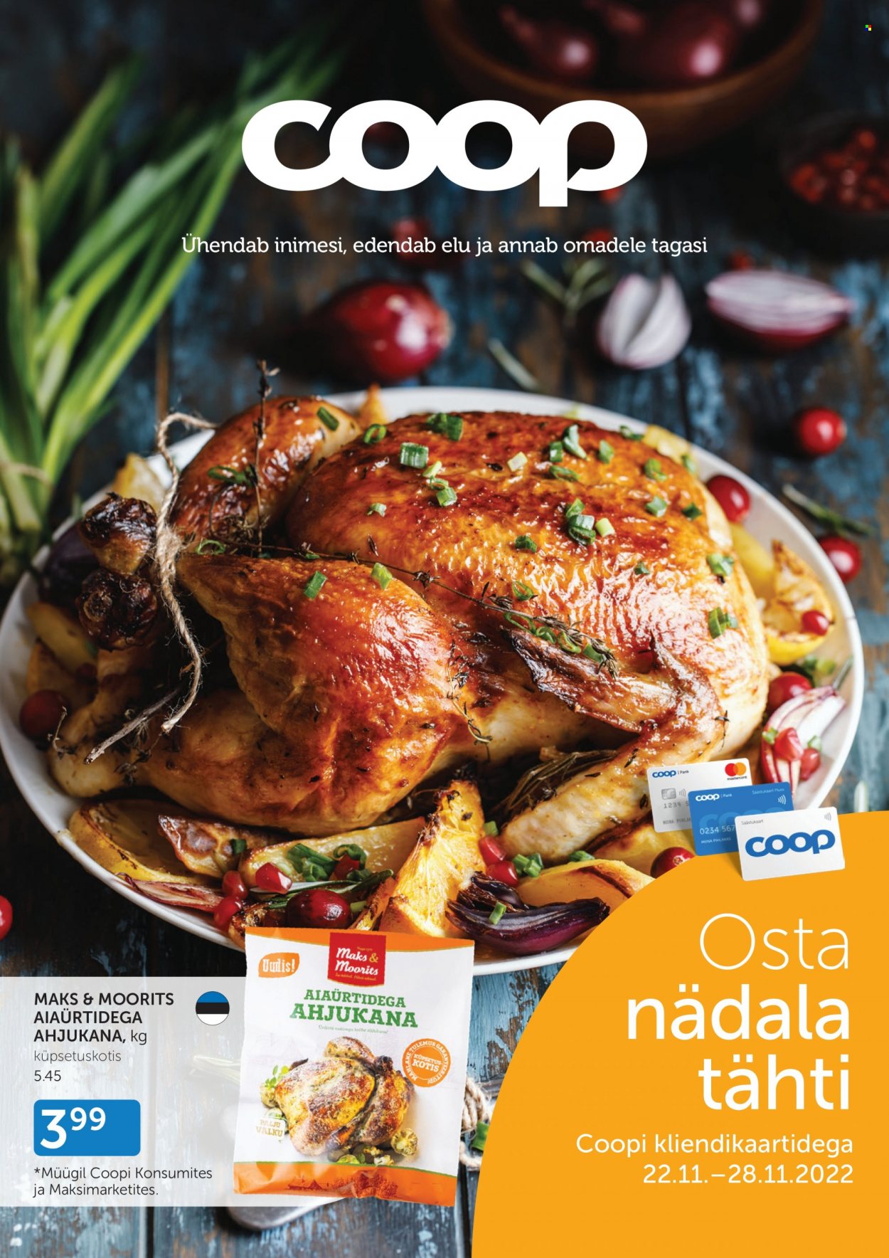 Coop kliendileht - 22.11.2022 - 28.11.2022. Lehekülg 1