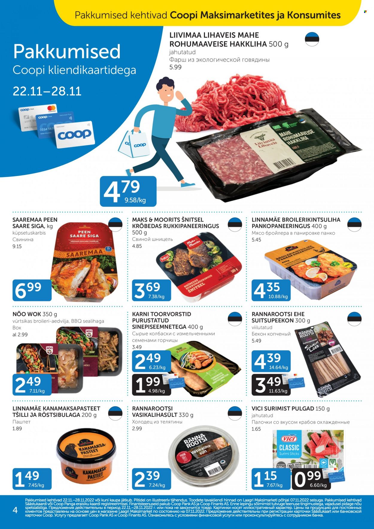 Coop kliendileht - 22.11.2022 - 28.11.2022. Lehekülg 4